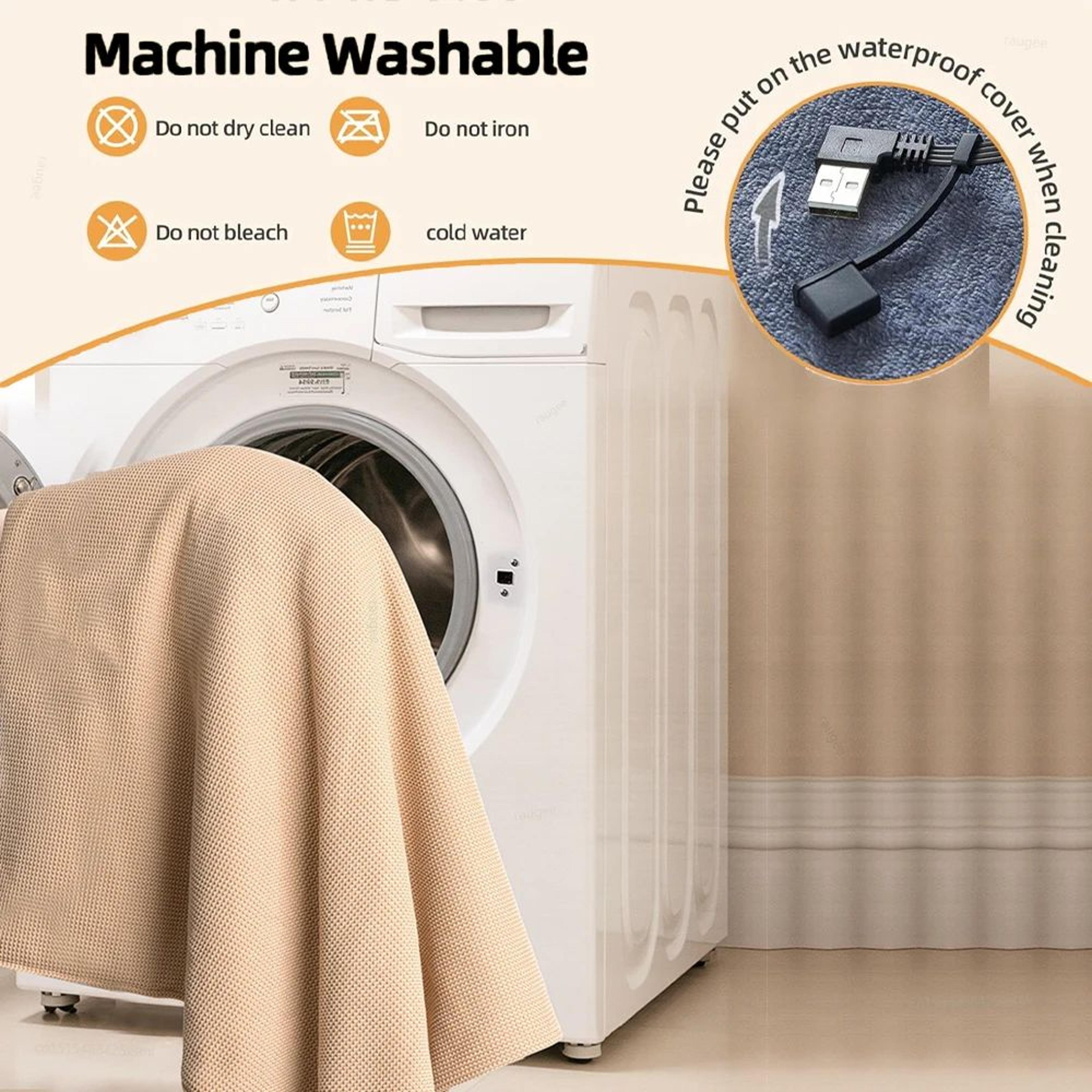 USB Heated Wearable Shawl Blanket 9