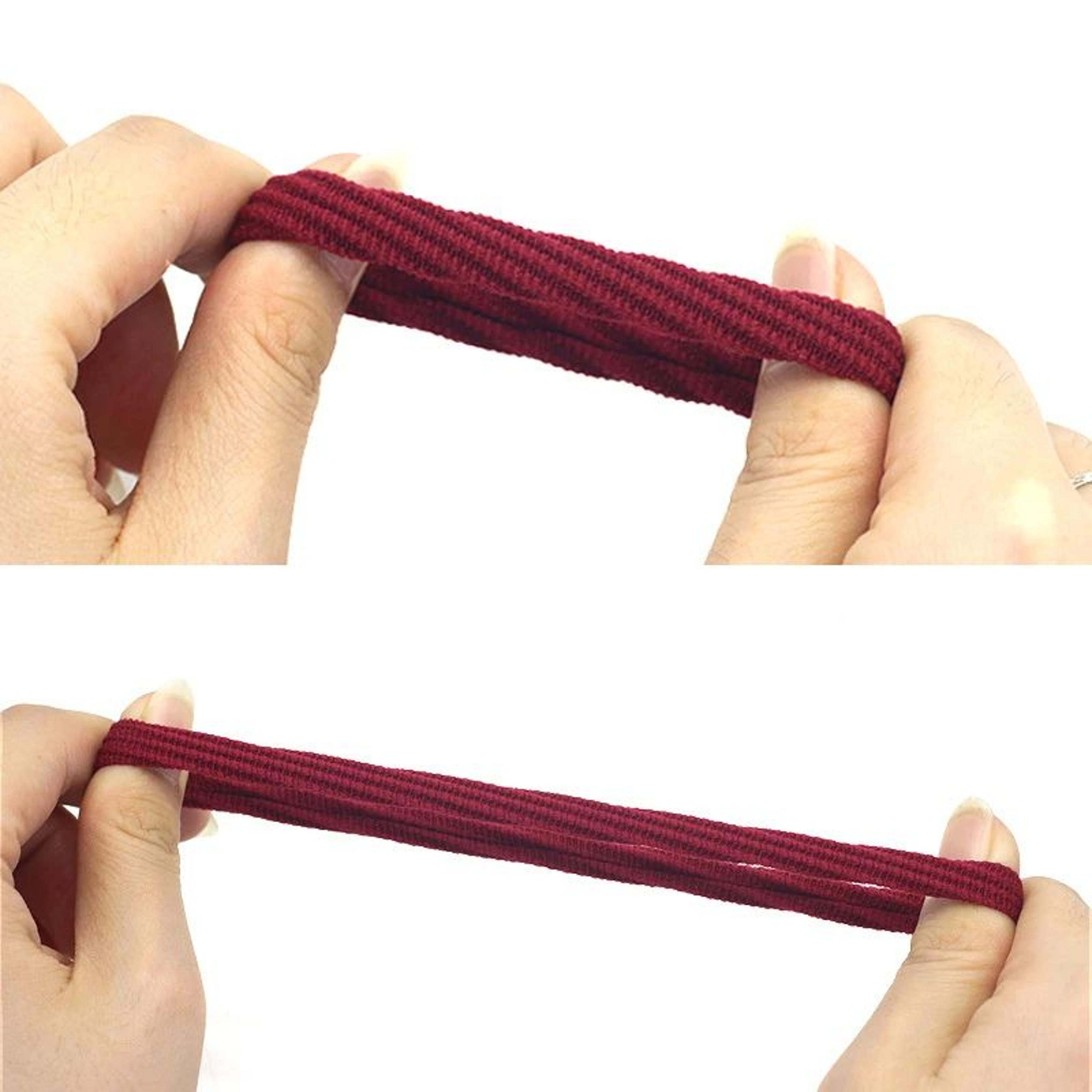 20PCS High Elastic Jacquard Hair Ties 1