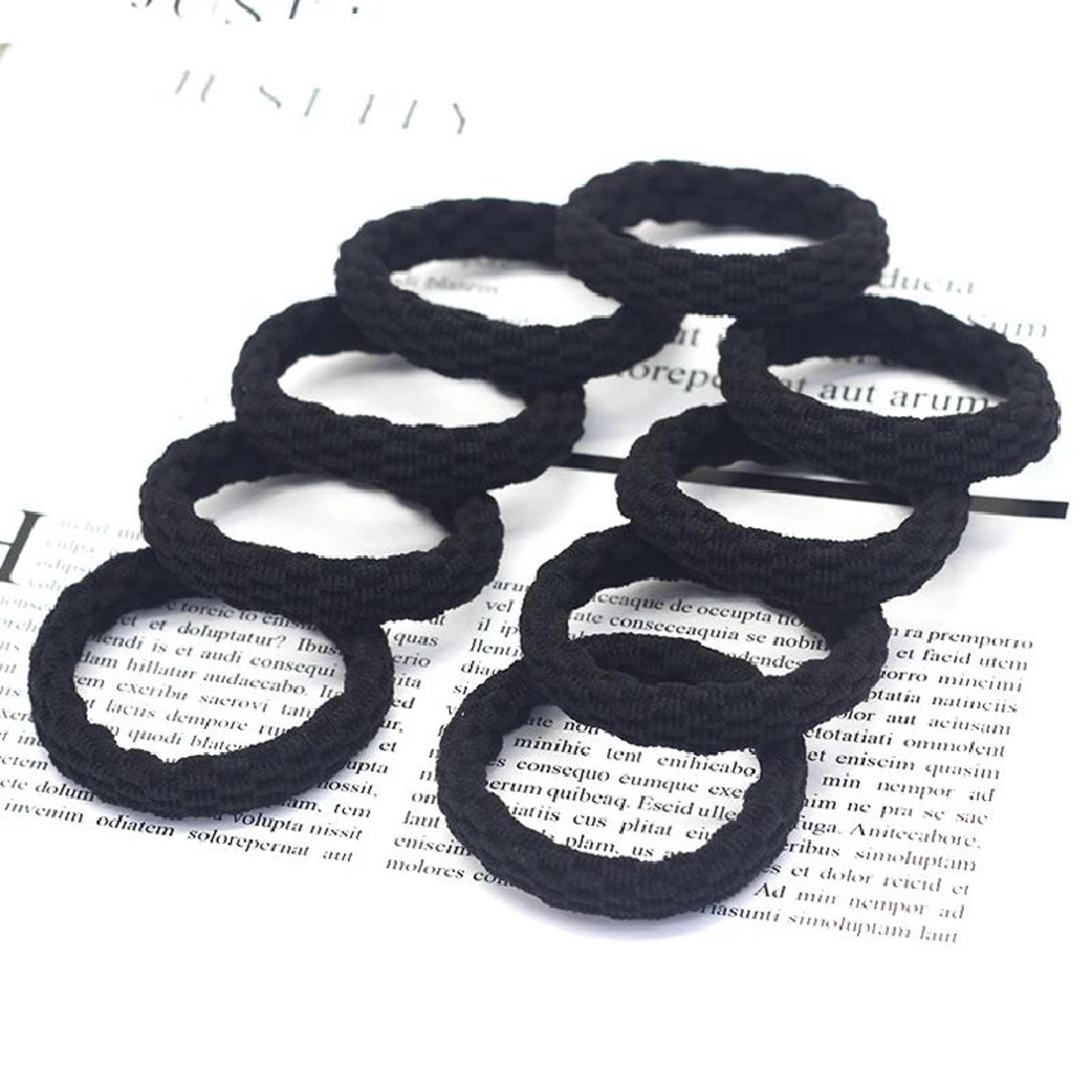20PCS High Elastic Jacquard Hair Ties 4