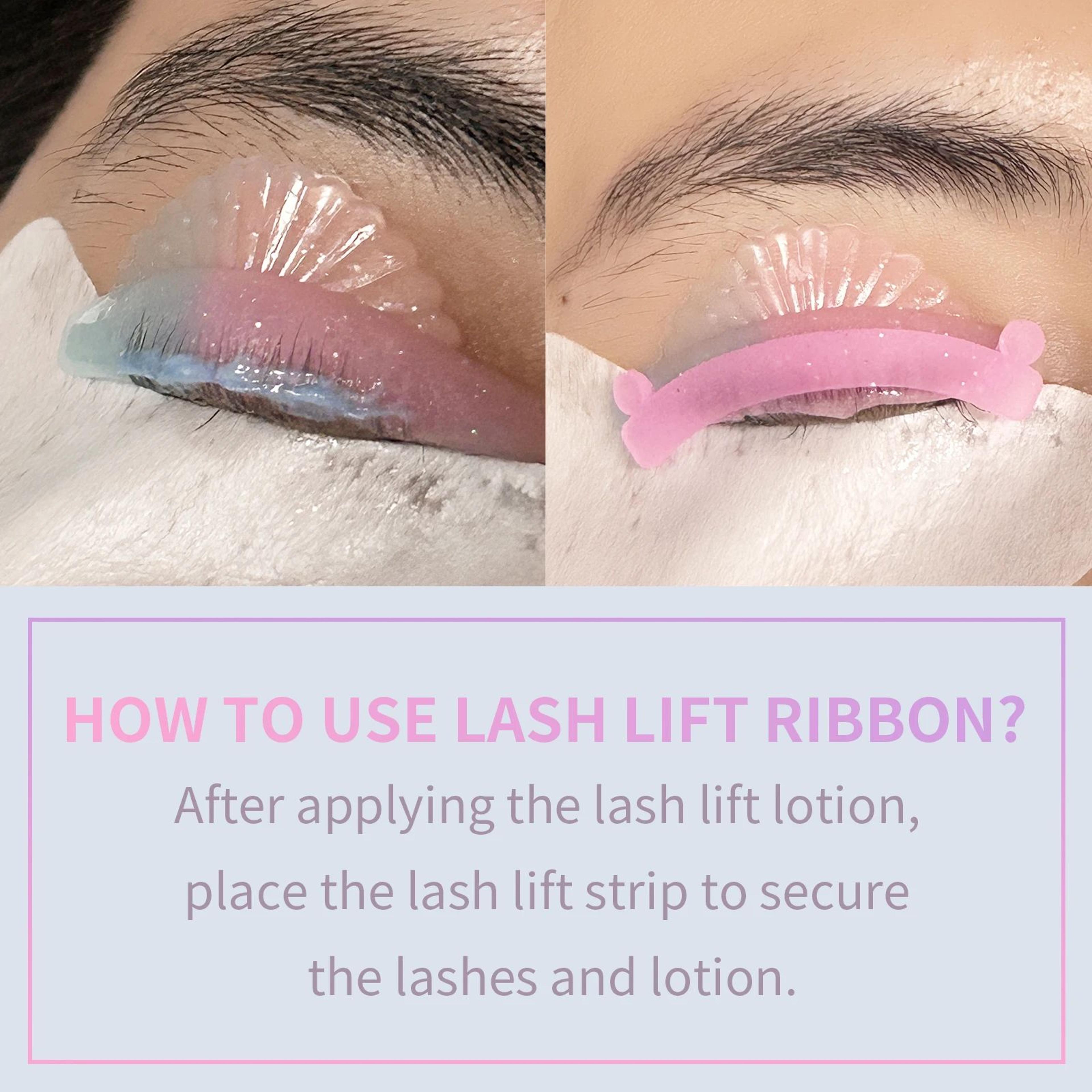 Libeauty Silicone Eyelash Lift Rods Ribbon Set 2