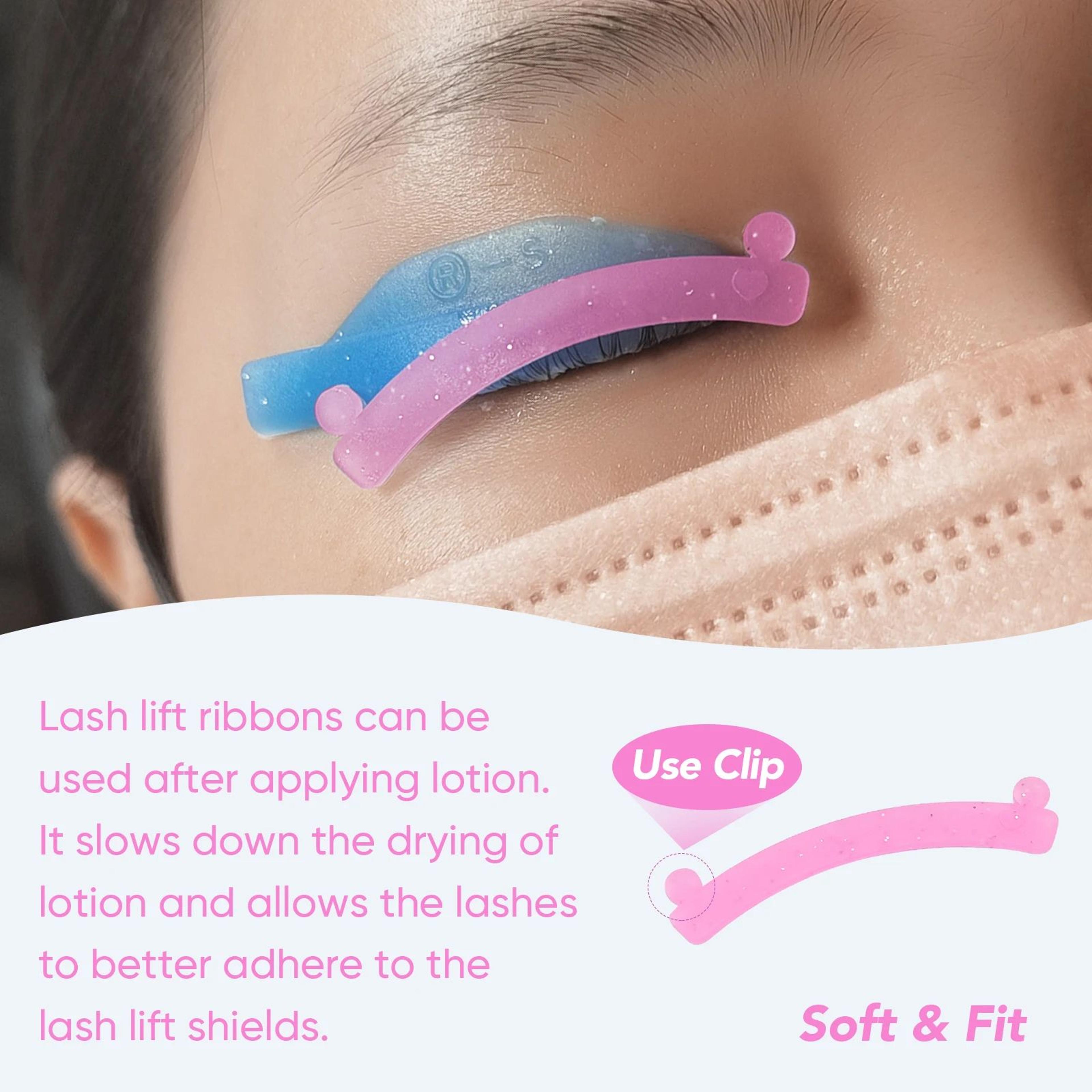 Libeauty Silicone Eyelash Lift Rods Ribbon Set 3