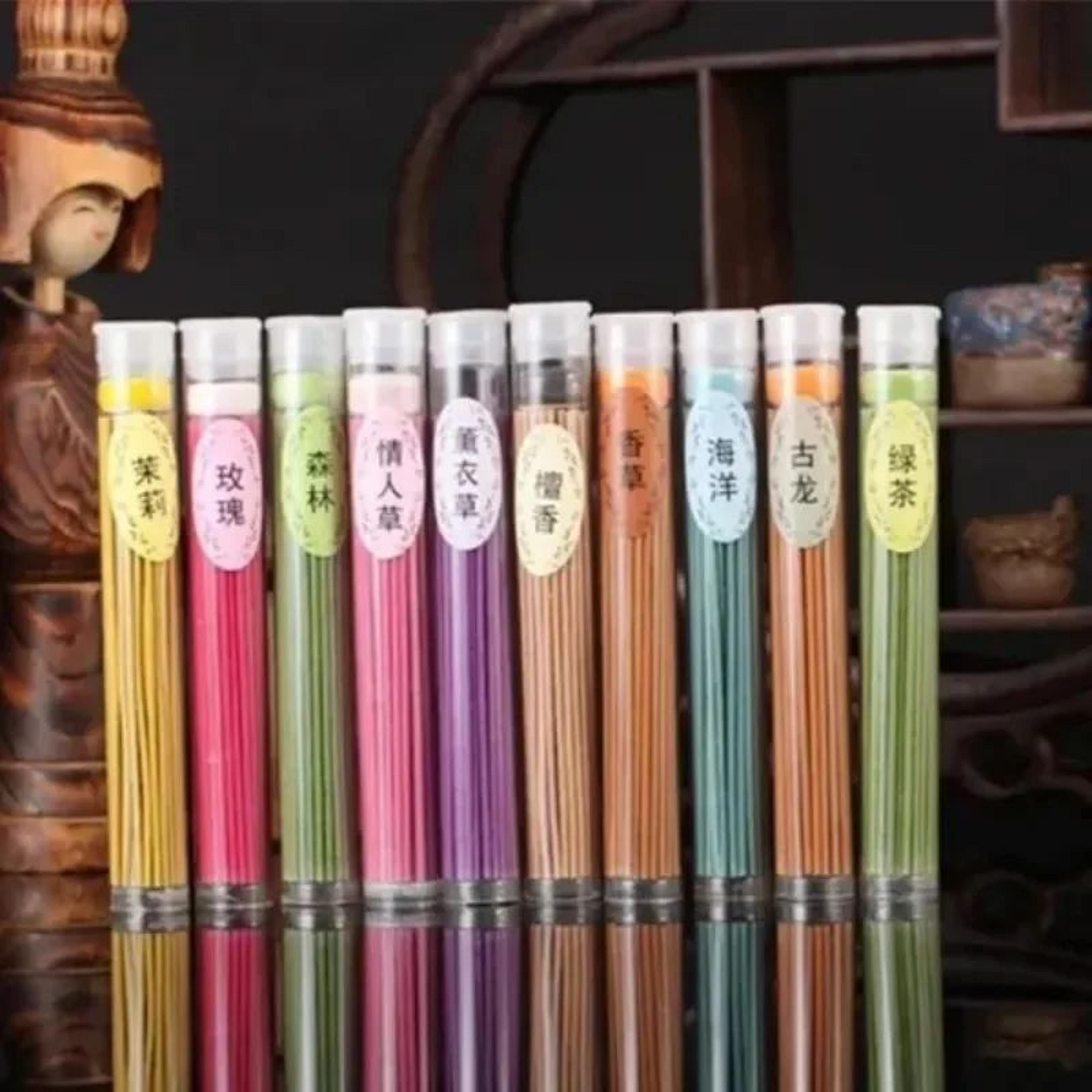 50pcs Natural Sandalwood Aromatherapy Incense Sticks 3