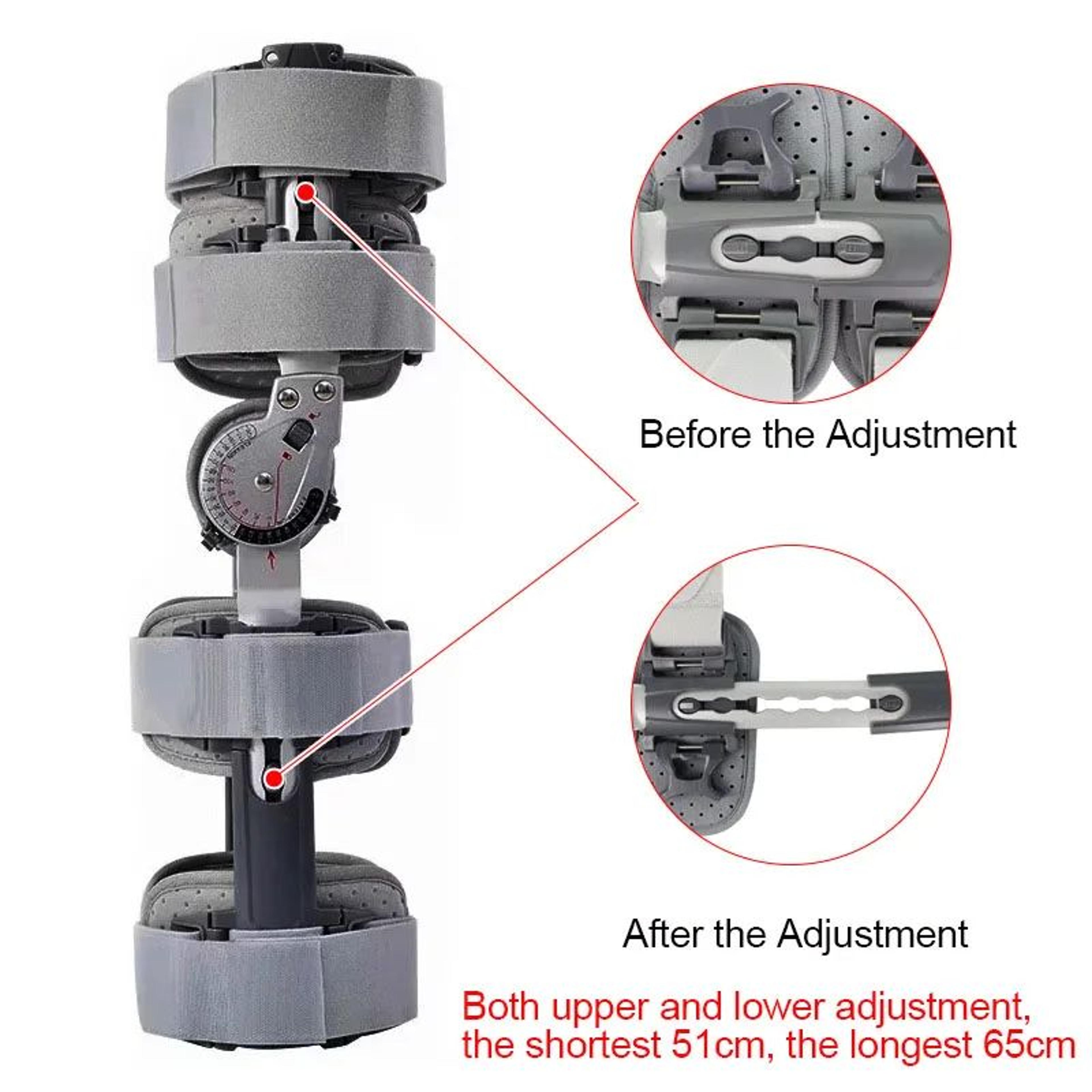 Adjustable Orthopedic Knee Support Brace 6