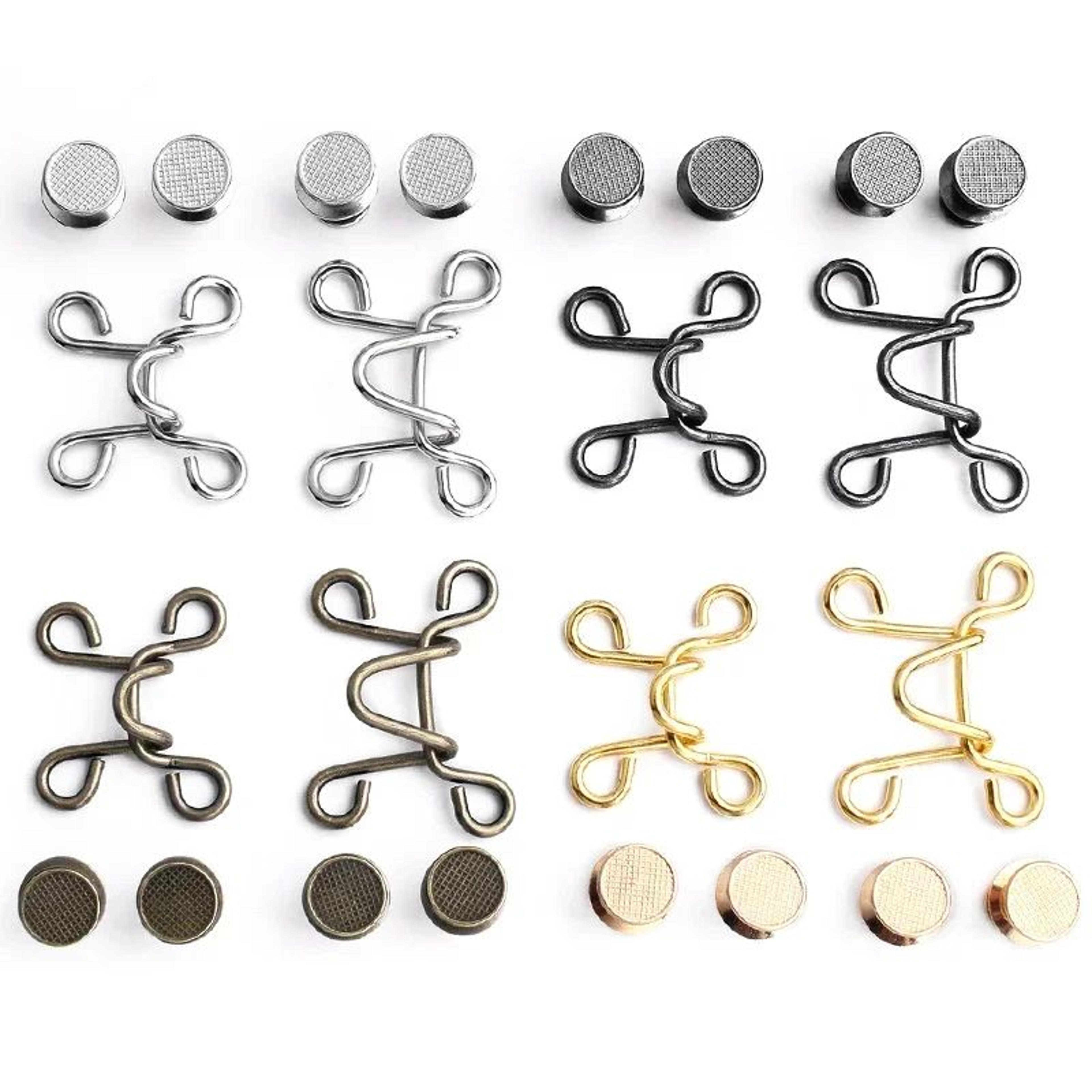 Adjustable Waist Extender Button Set For Jeans No Sewing 5