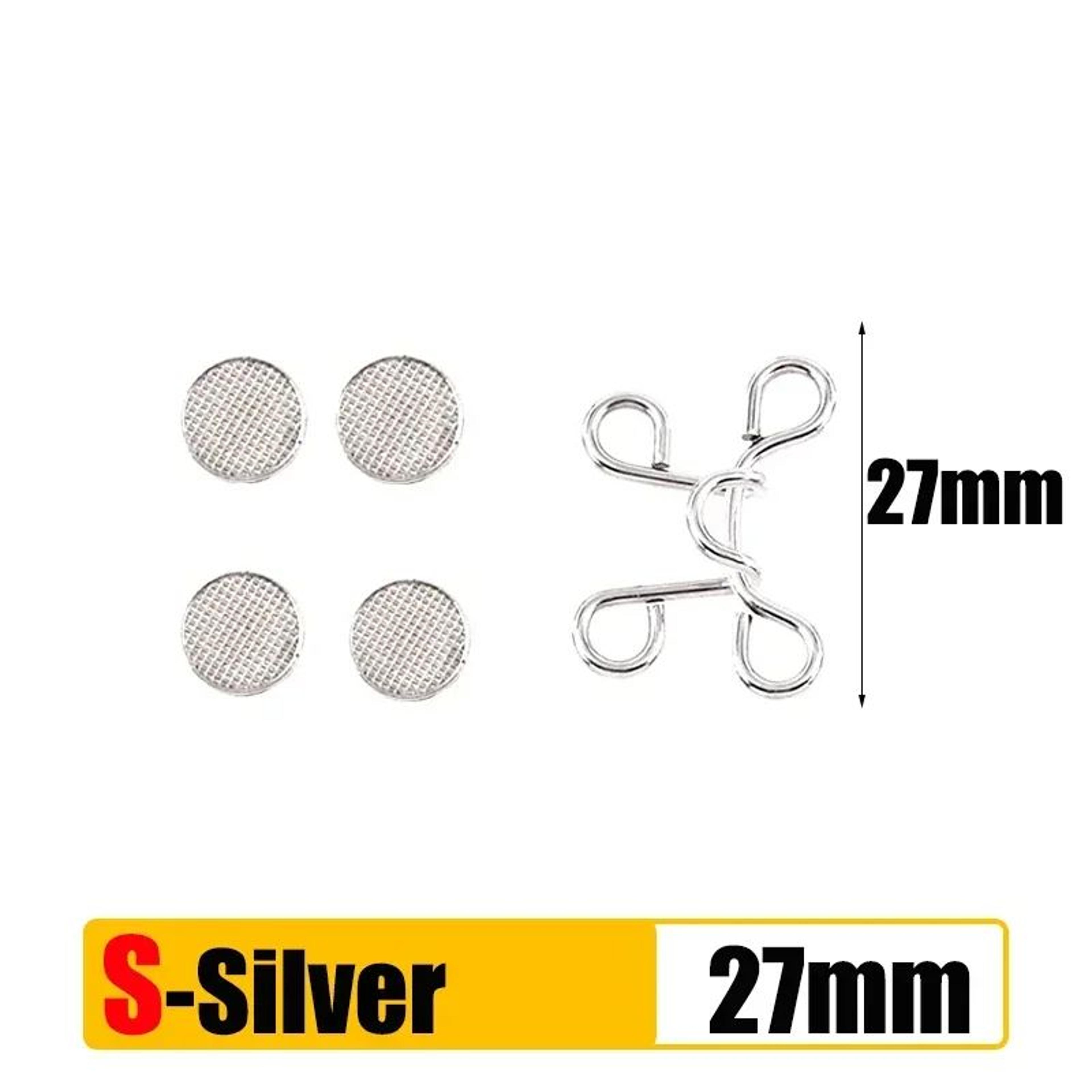 Adjustable Waist Extender Button Set For Jeans No Sewing 9