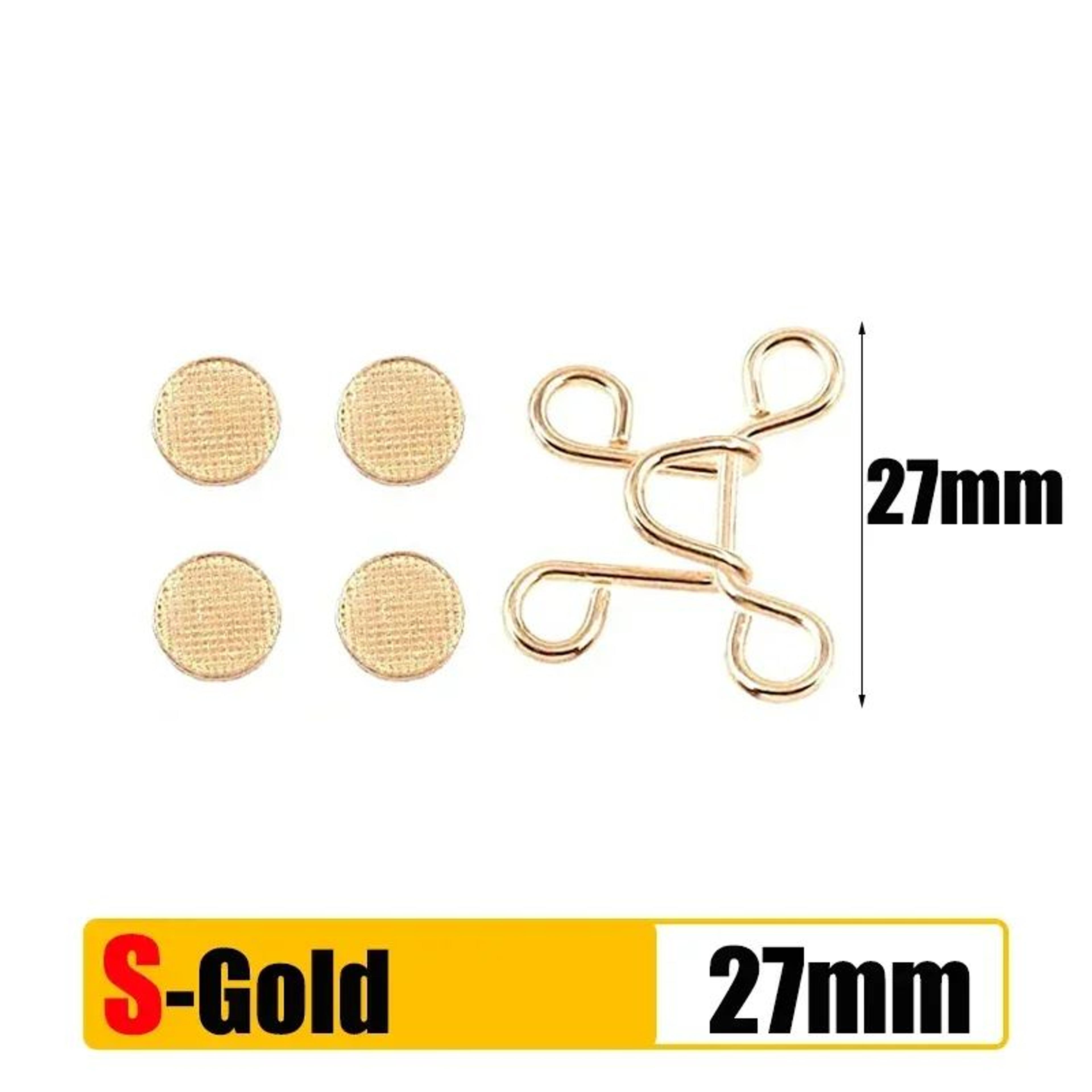 Adjustable Waist Extender Button Set For Jeans No Sewing 11