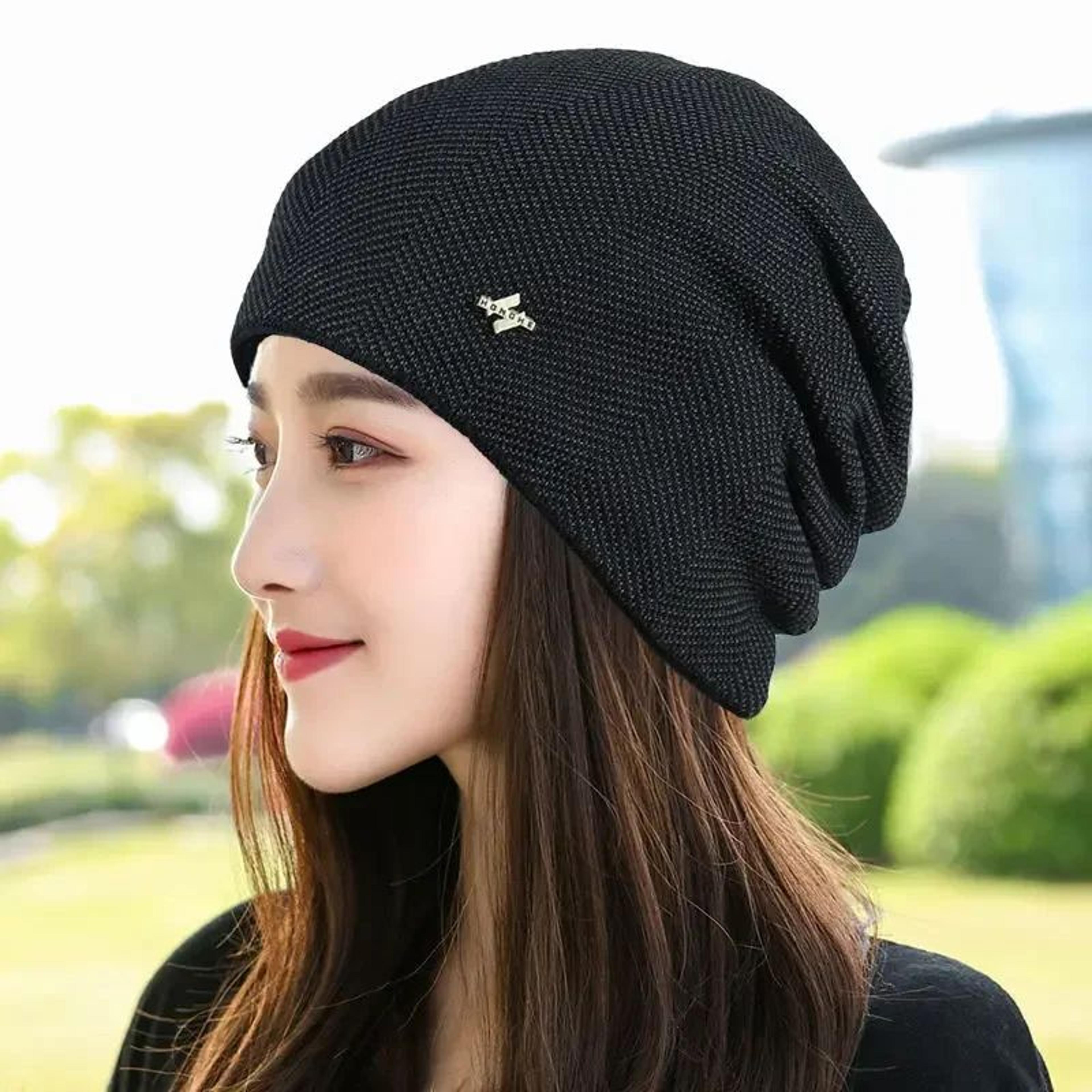 Unisex Thick Knitted Winter Beanie Hat 10