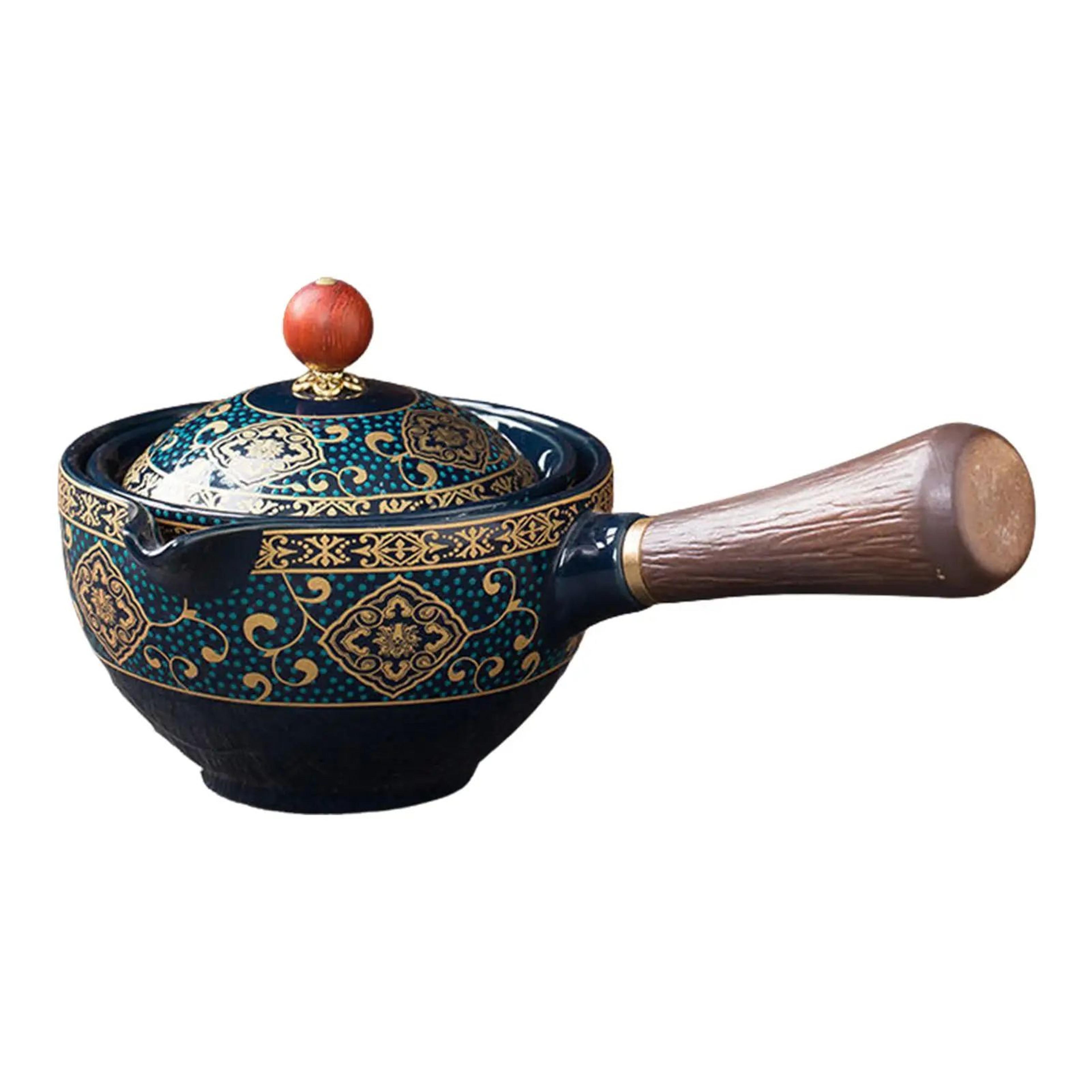 Automatic Rotating Ceramic Teapot Kungfu Tea Maker 10