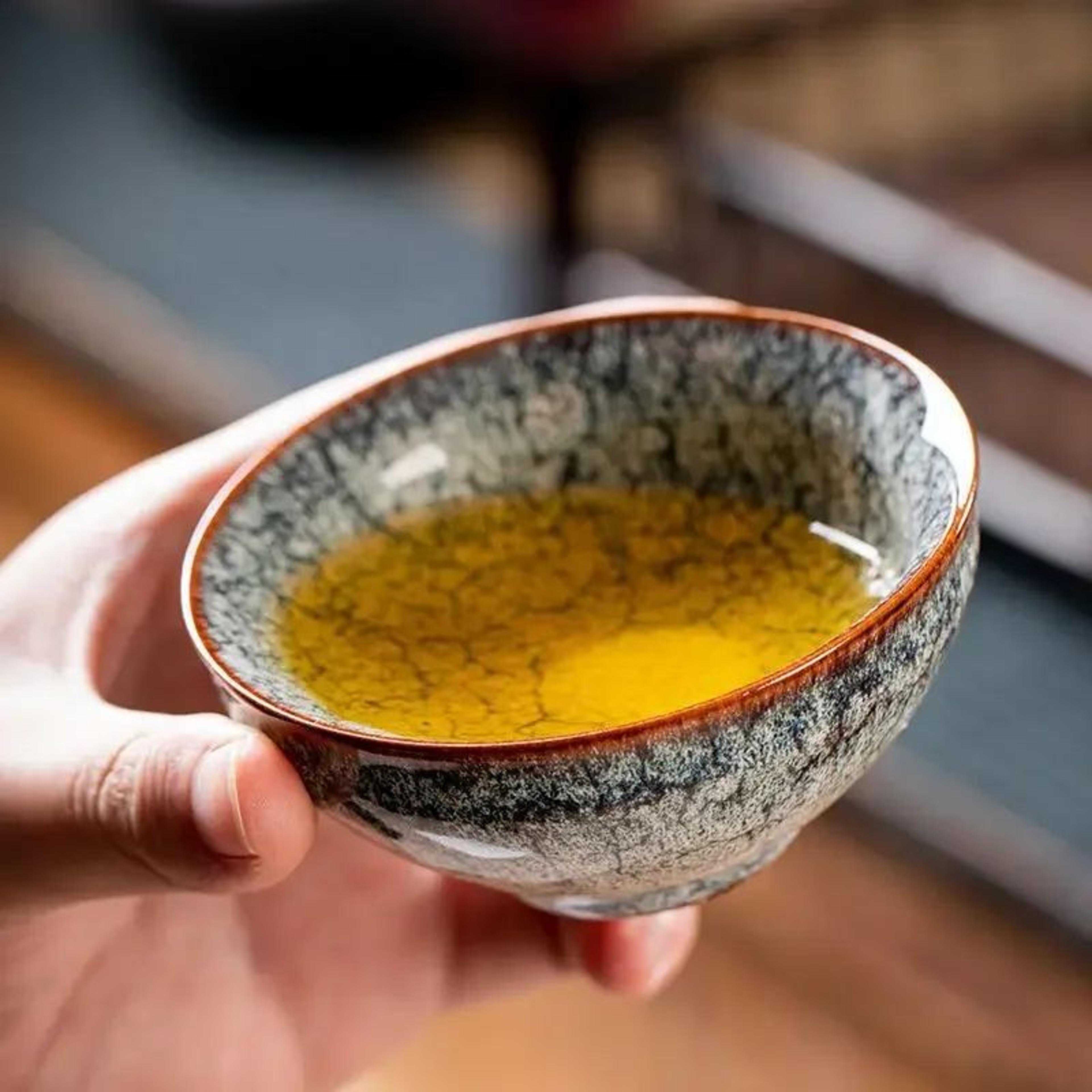 Four Seasons Kiln Glazed Ceramic Kung Fu Tea Cup 4