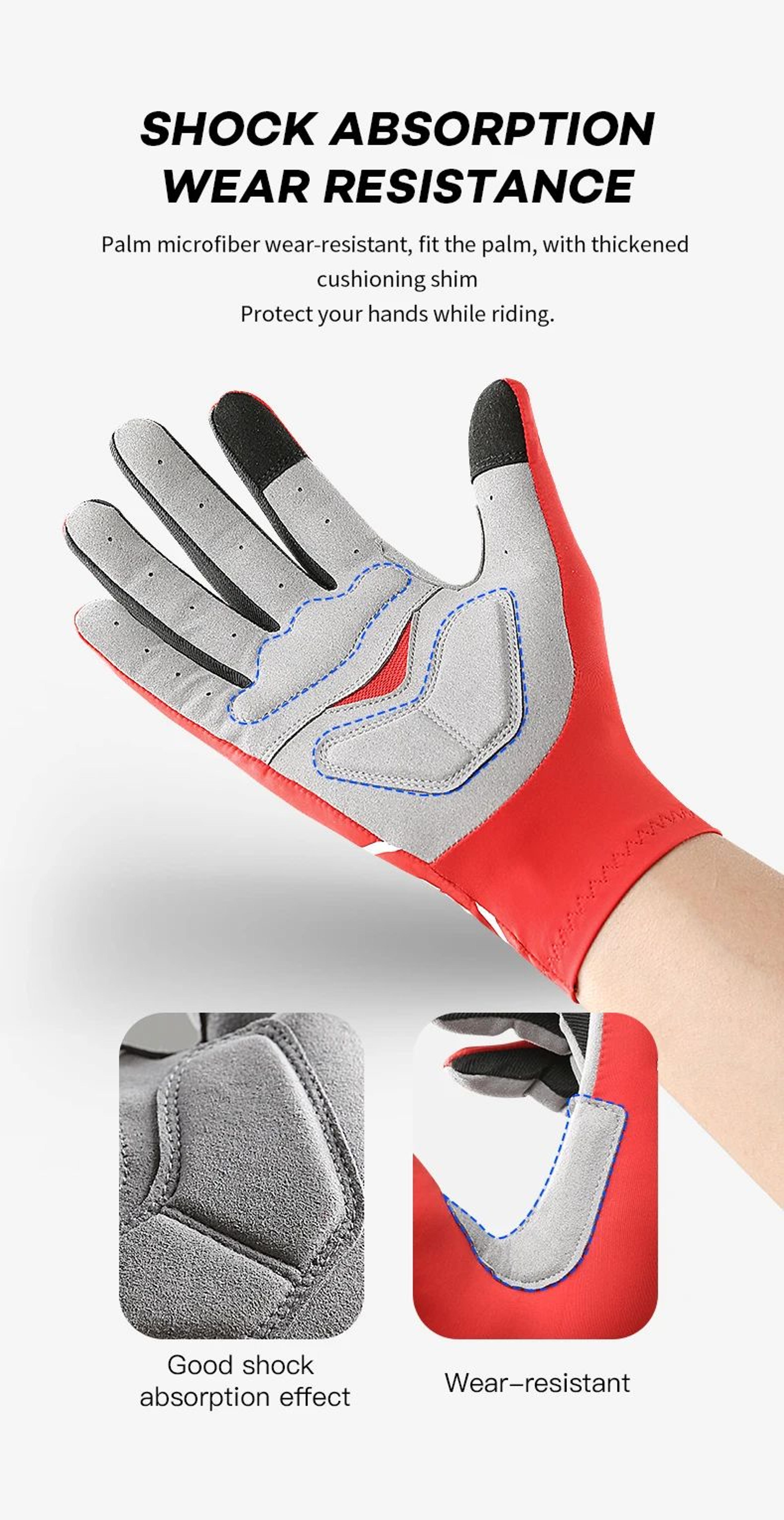 Vilico Professional Anti Slip Outdoor Cycling Gloves 8