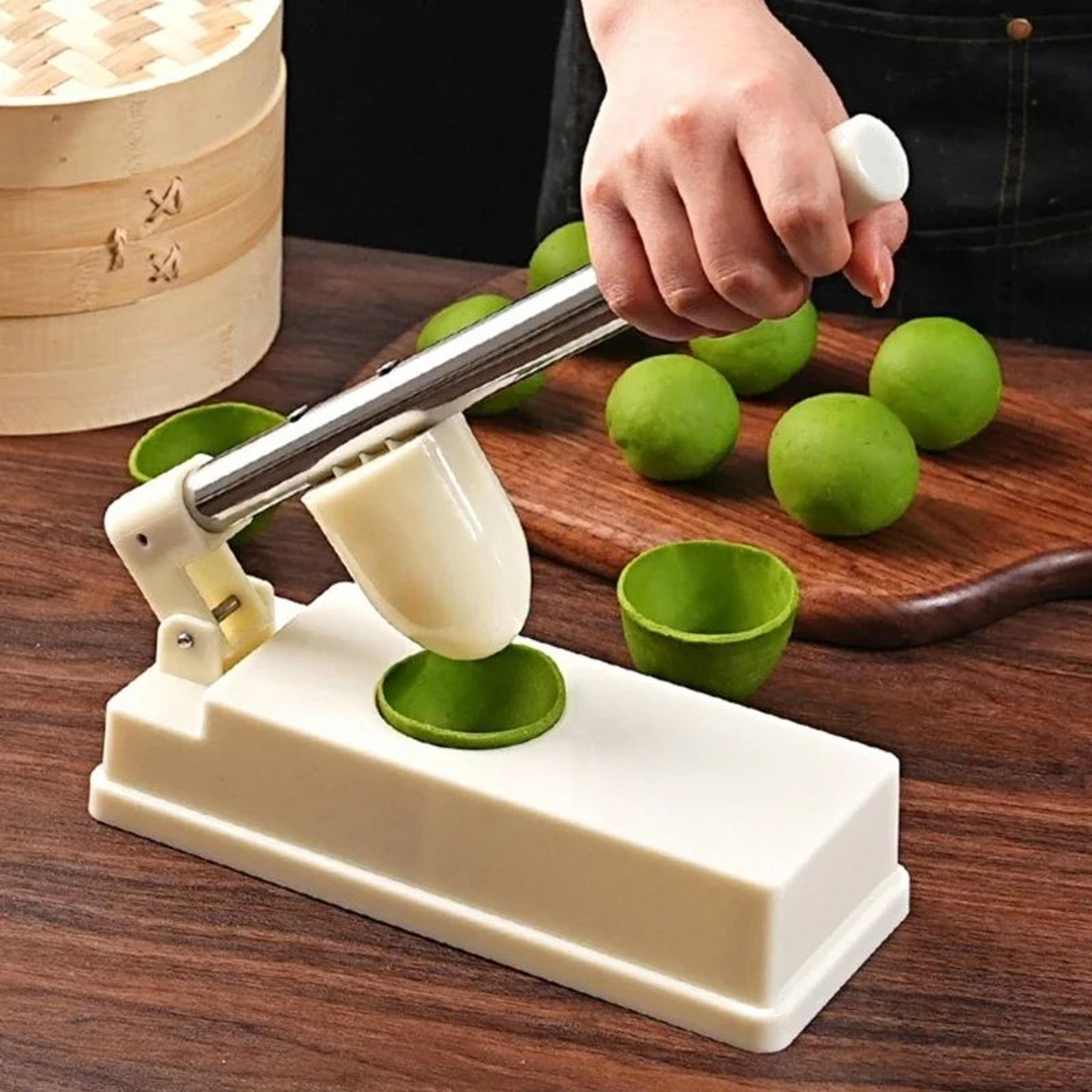 plastic dumpling skin mold and wrapper press