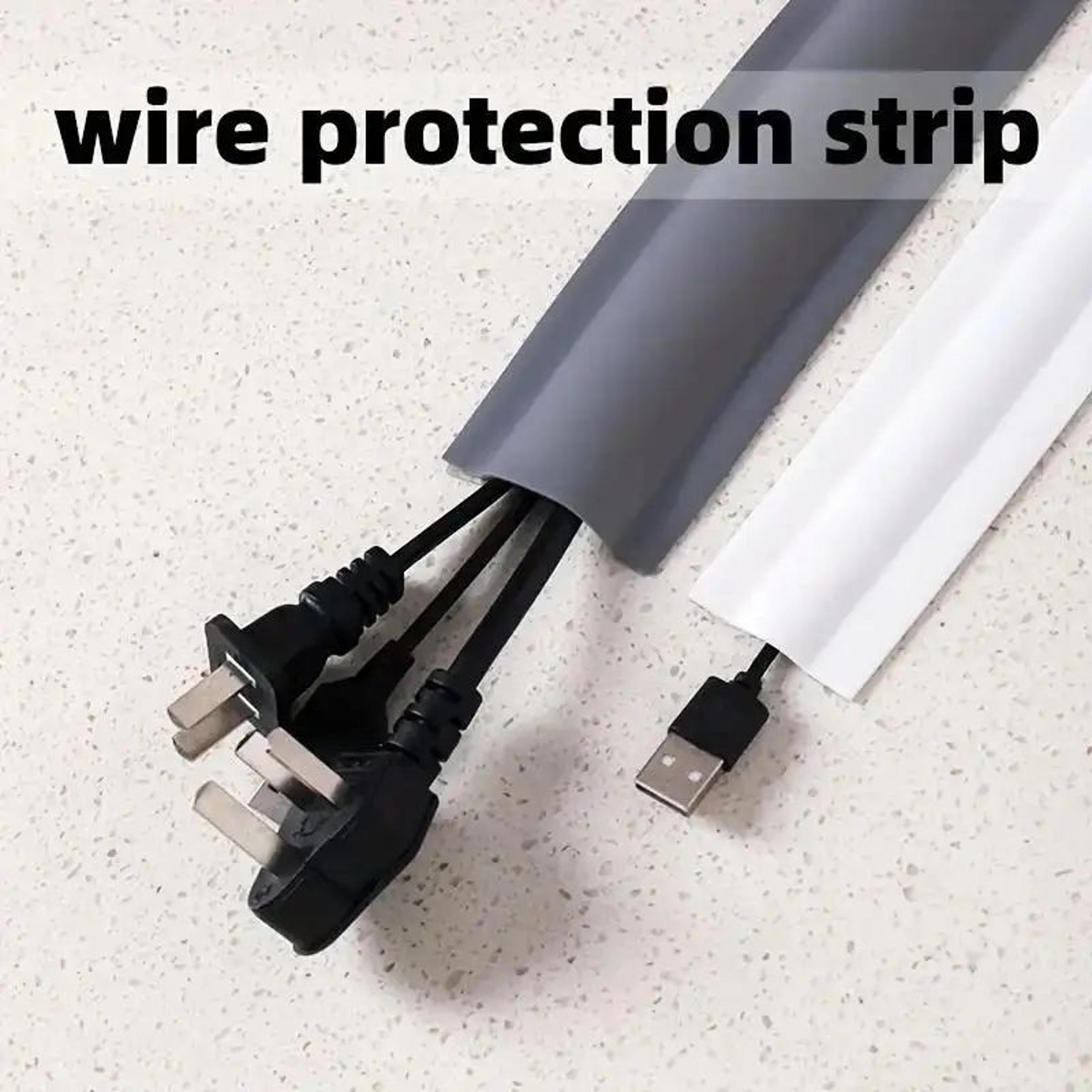 Paintable Wall Cable Concealer Cord Cover Raceway 1