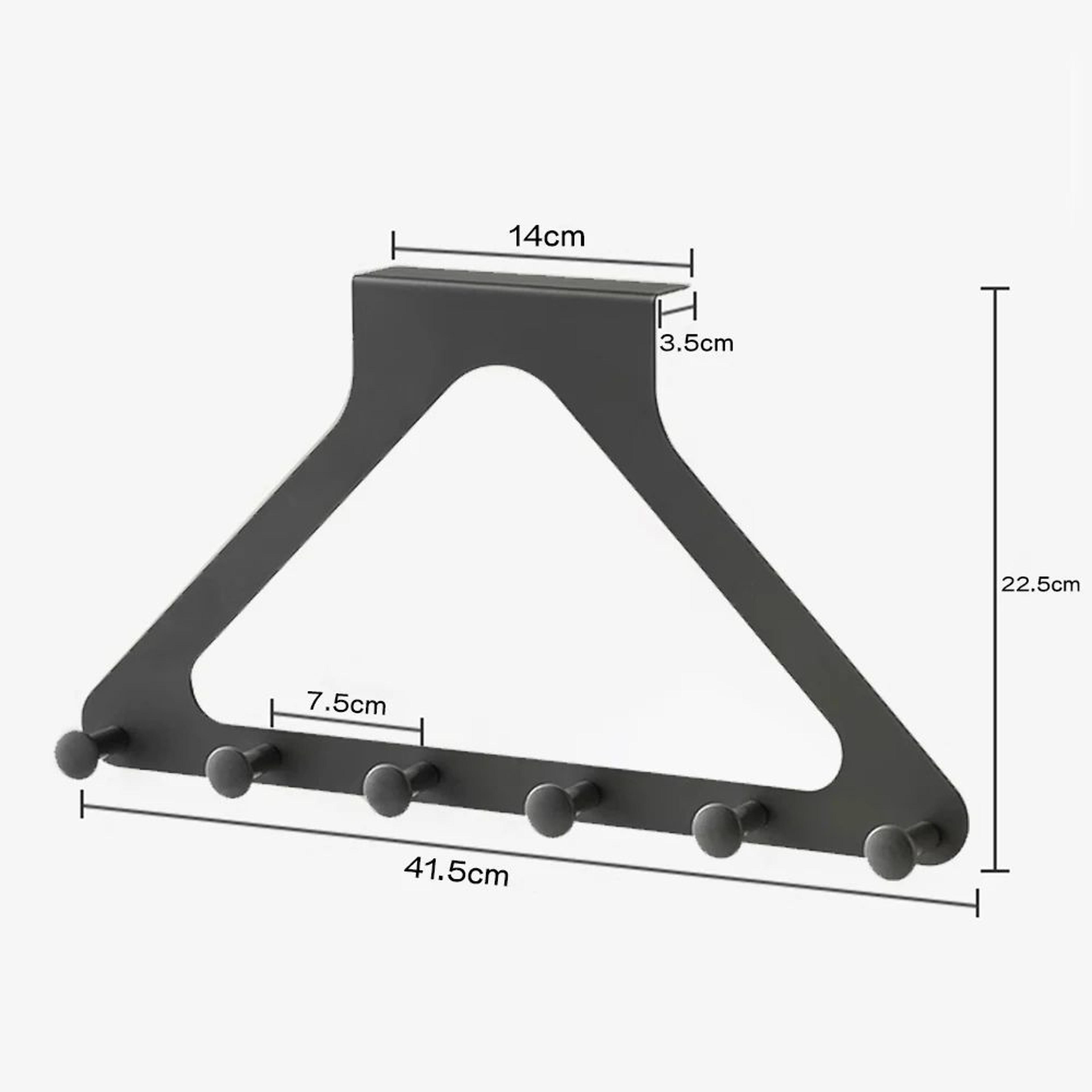 Punch Free Triangular Wall Mounted Door Hook 9