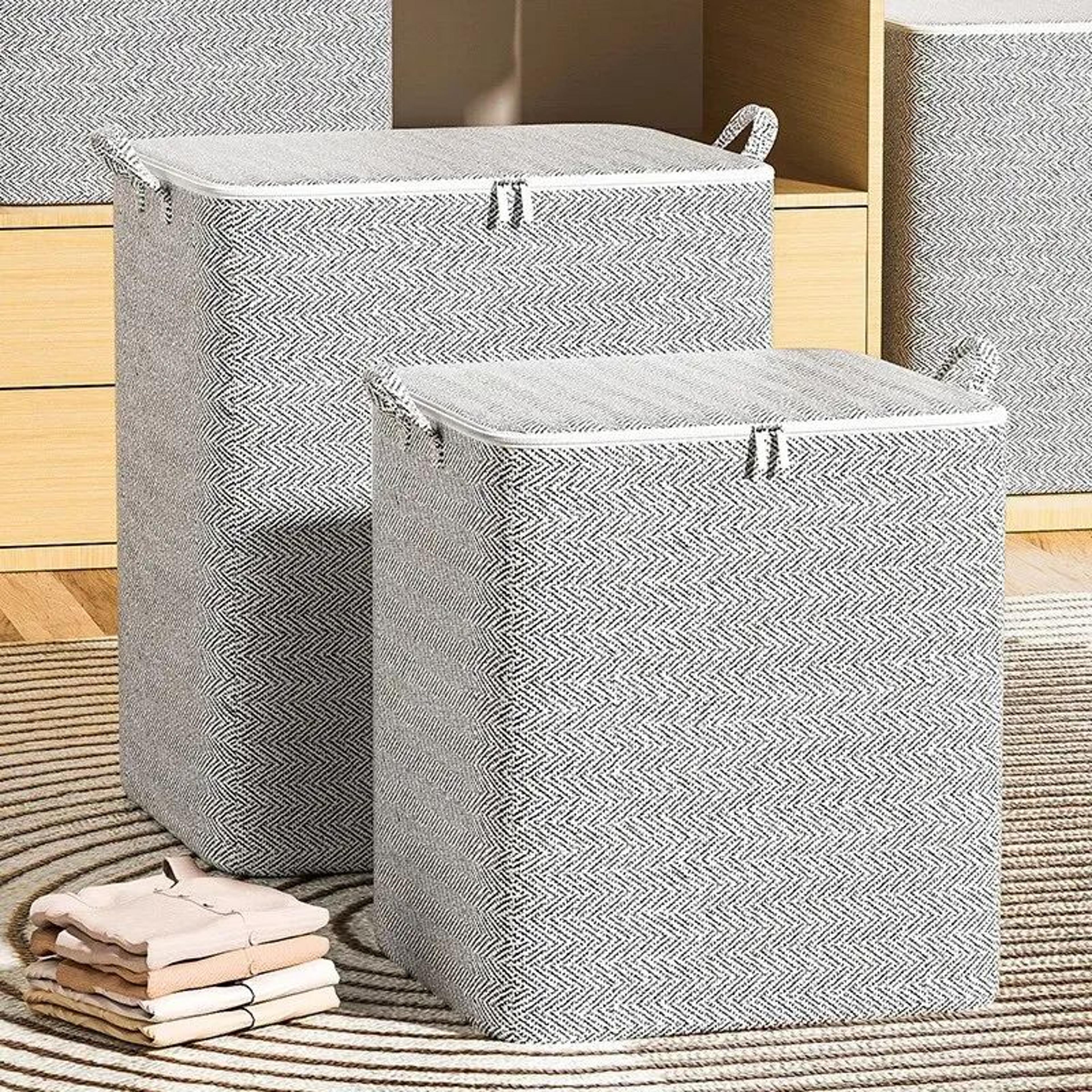 large capacity non woven storage organizer bag