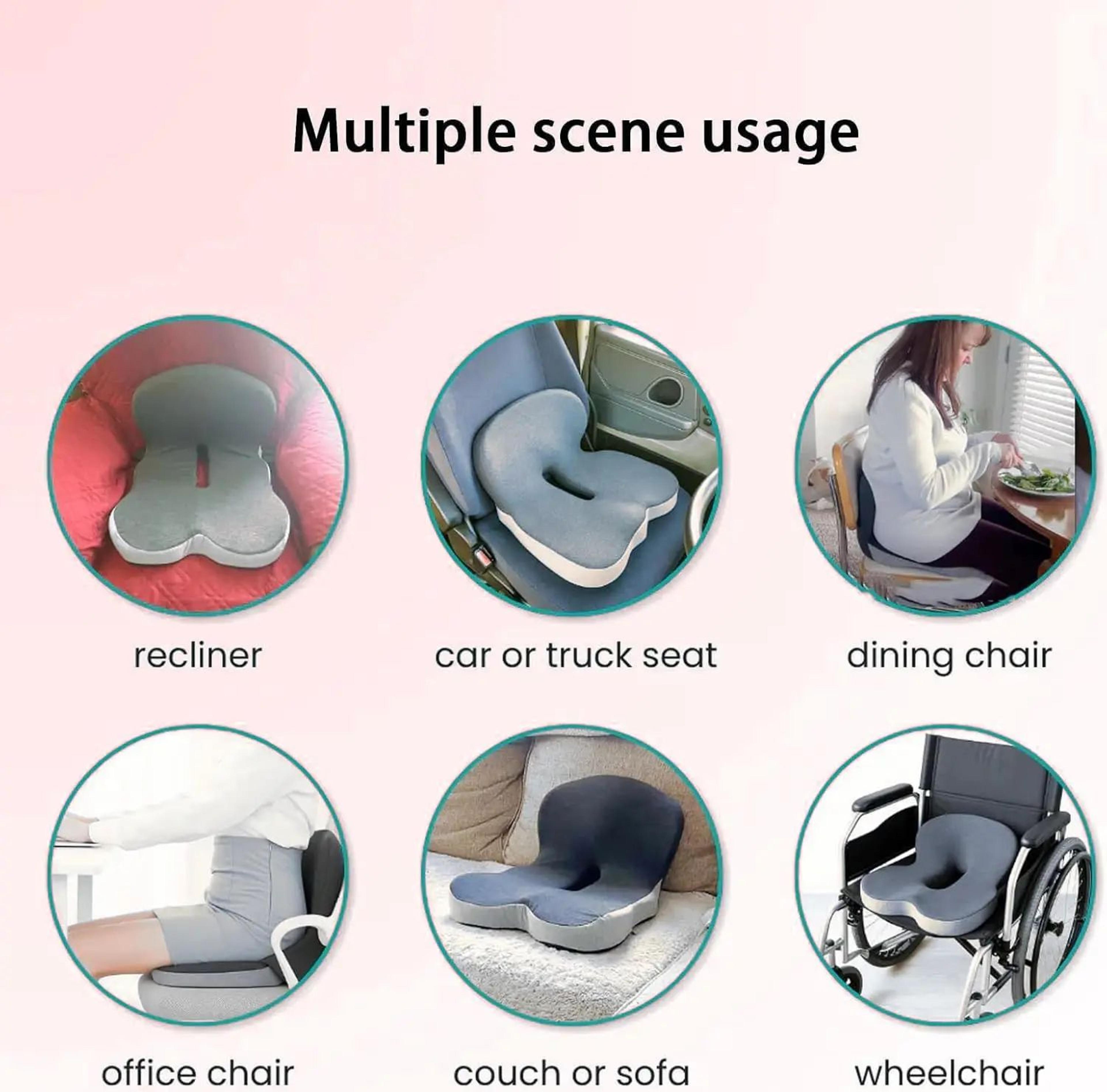 Ergonomic Seat Cushion With Backrest For Office Comfort 3