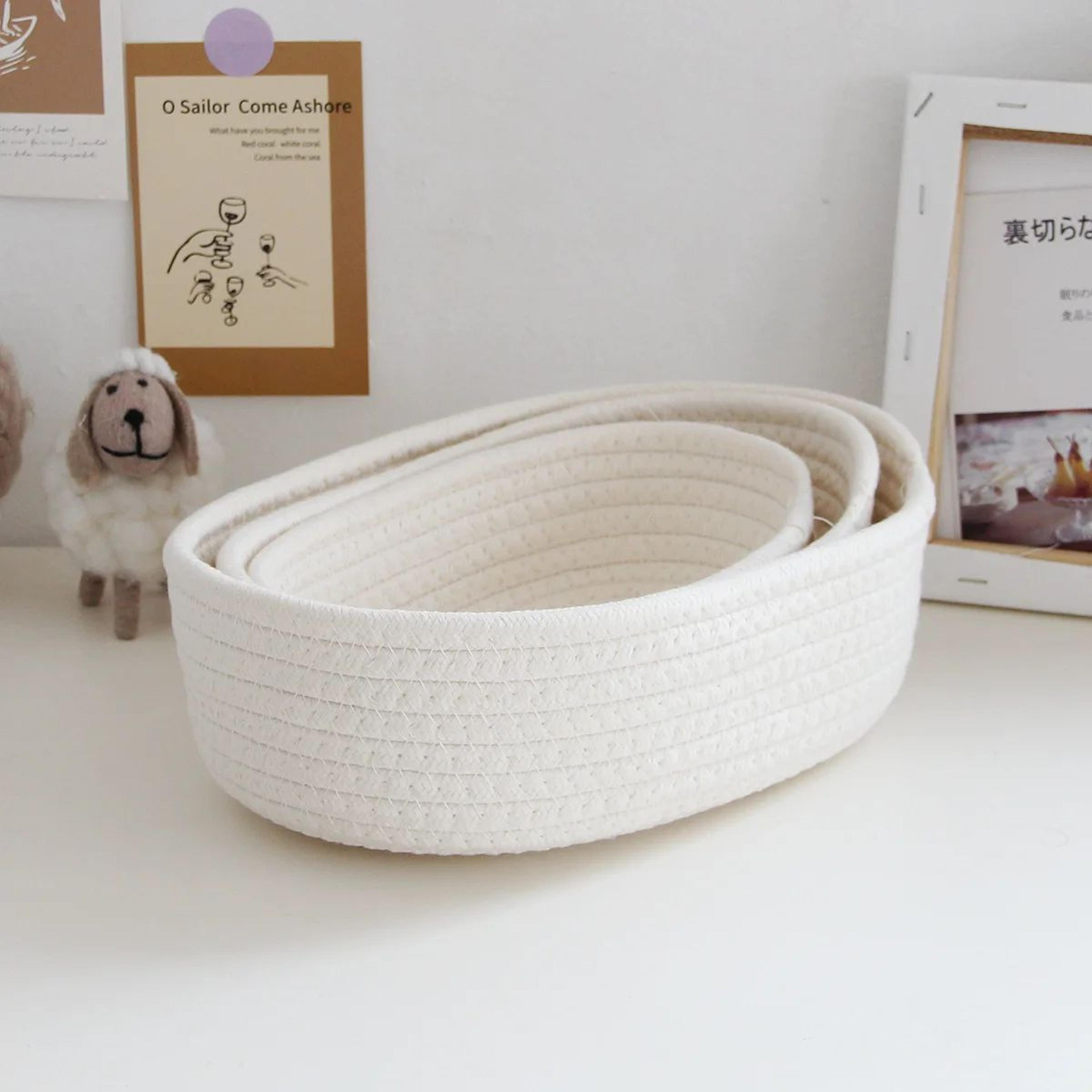 Woven Multifunctional Storage Basket Organizer 4