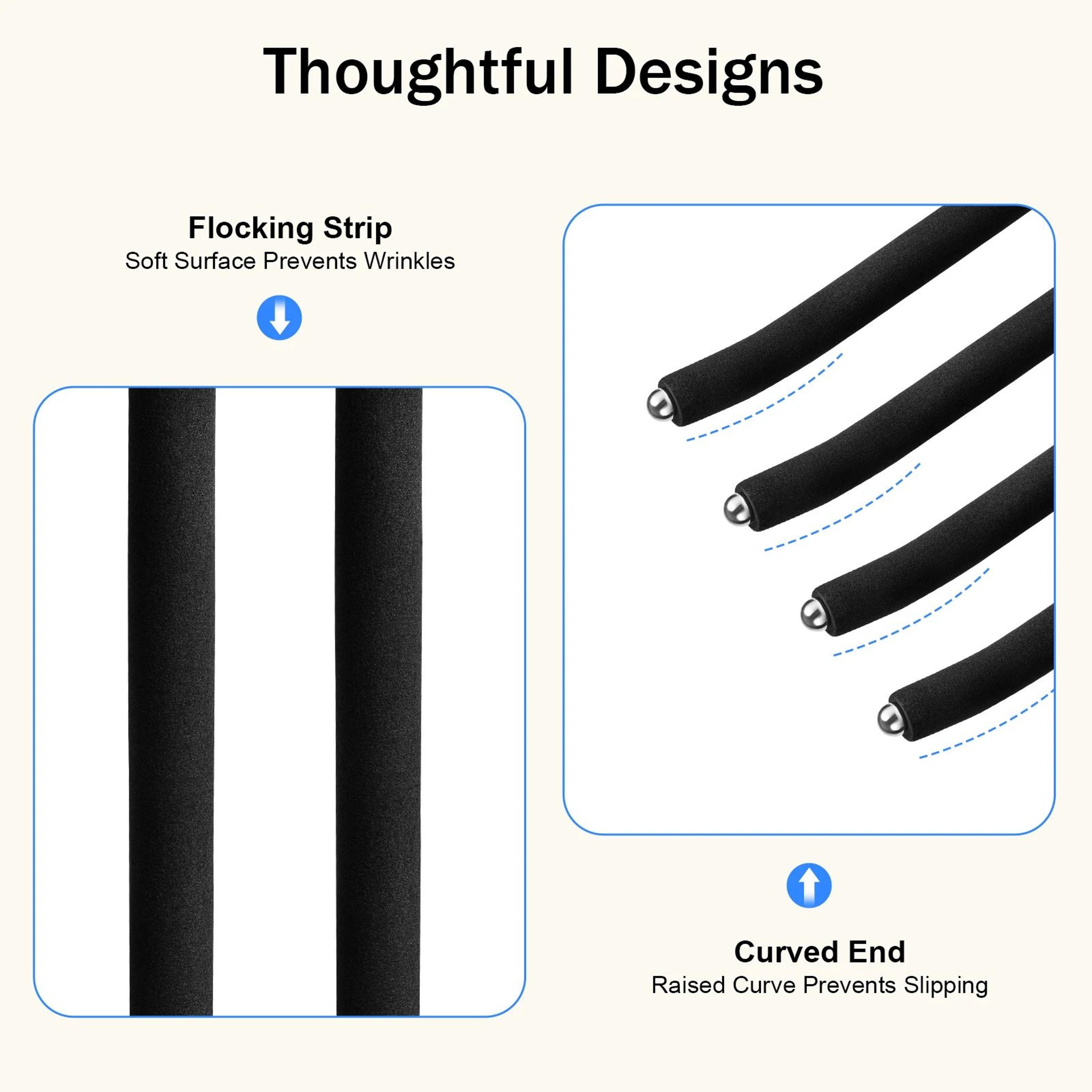 PullOut 9Arm Wardrobe Trousers Rack Closet Organizer 3