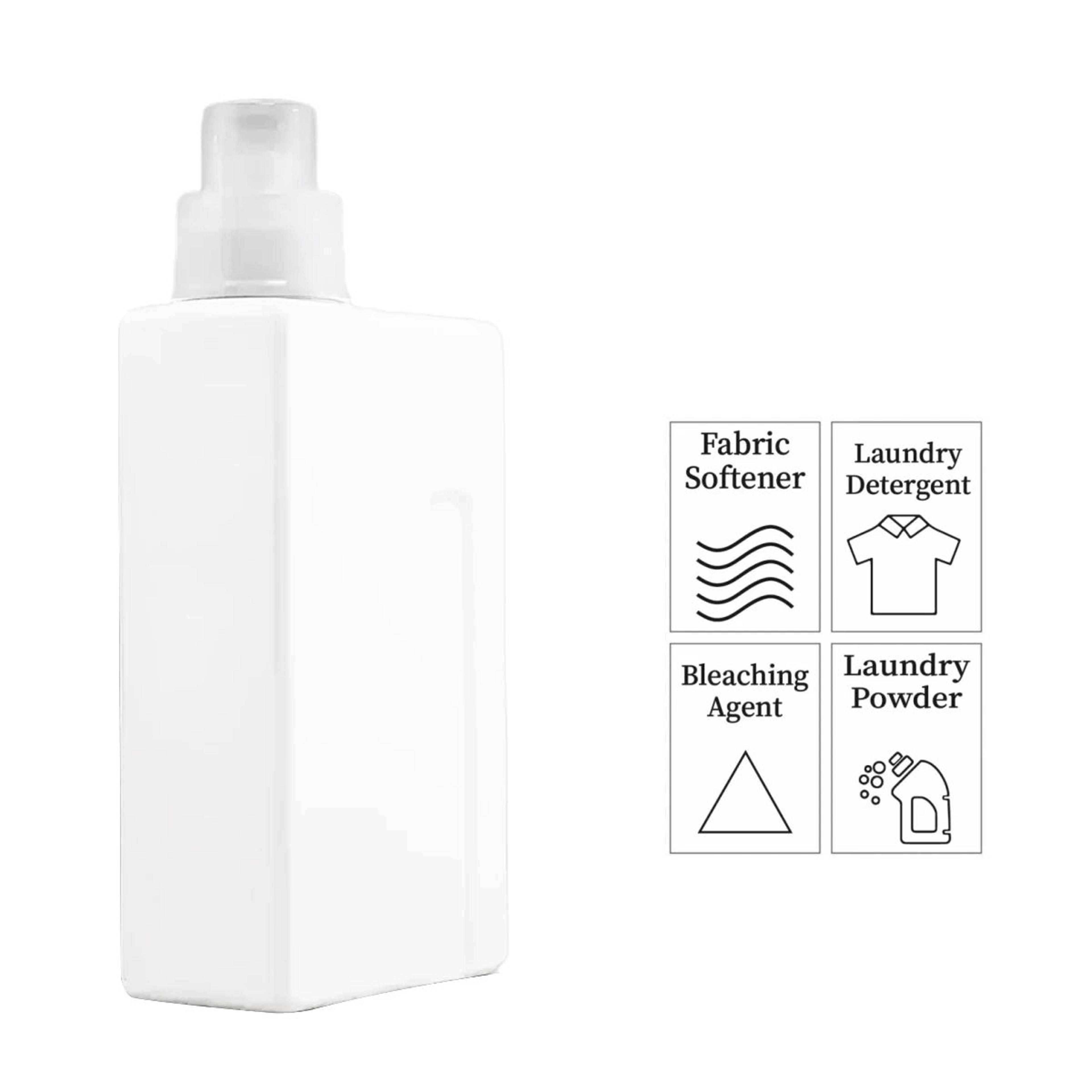 1000 Ml Refillable Laundry Detergent Dispenser Bottle 7