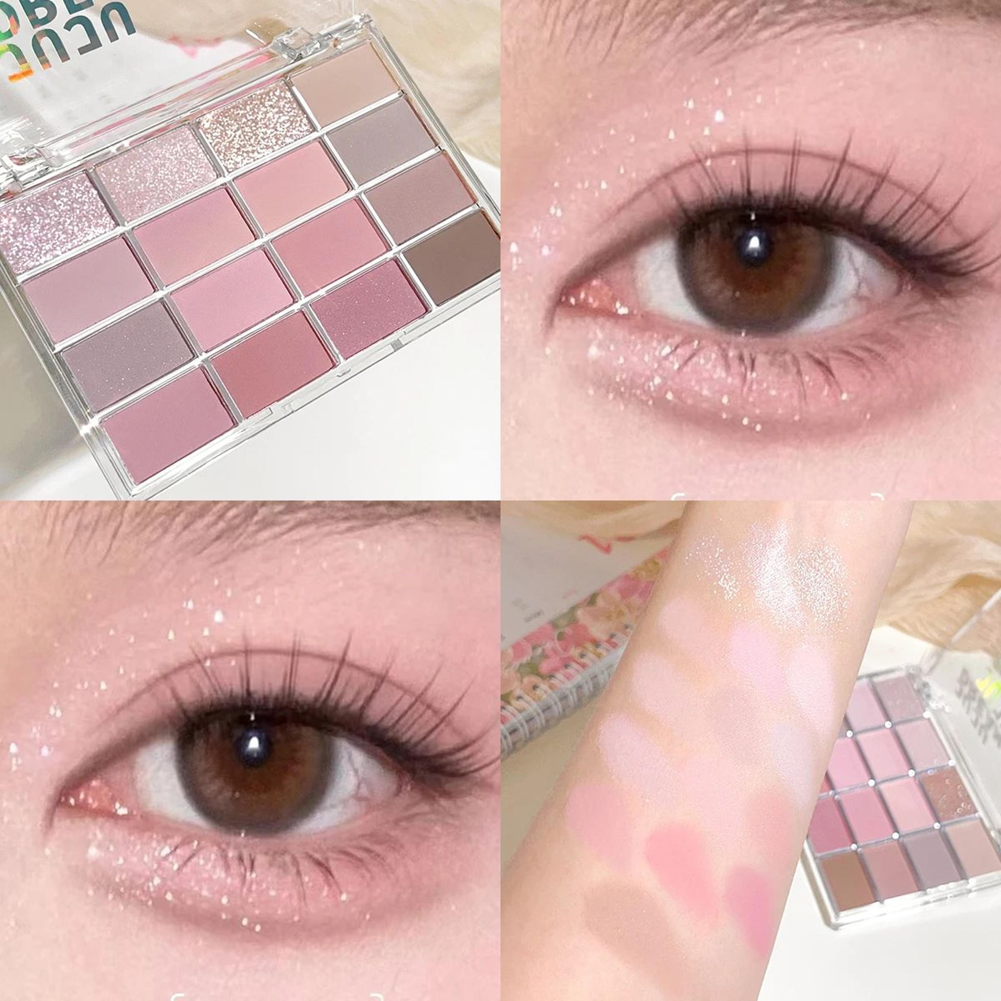 16Color Pearlescent And Matte Eye Shadow Palette 8