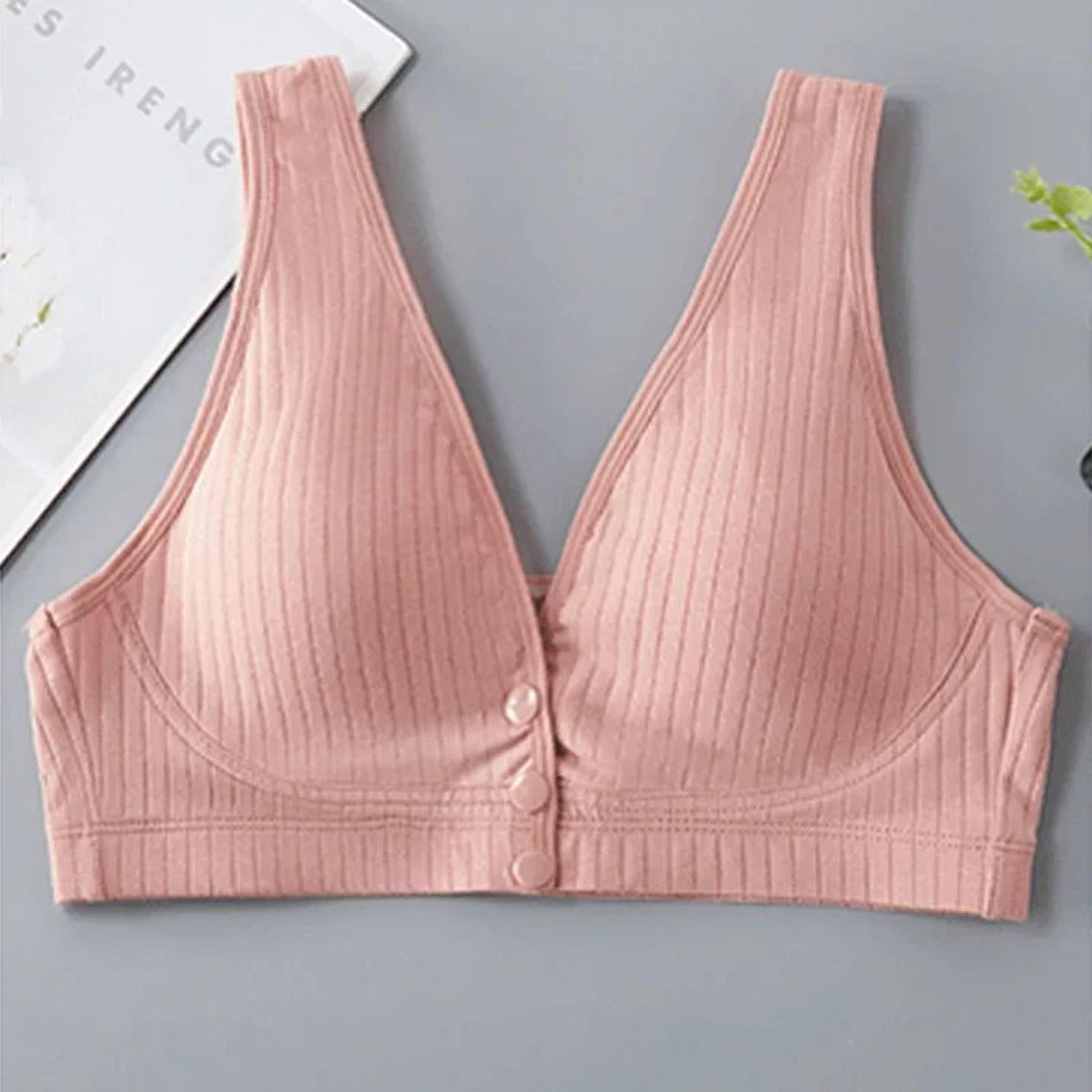 Pure Cotton Plus Size Nursing And Maternity Bra 7