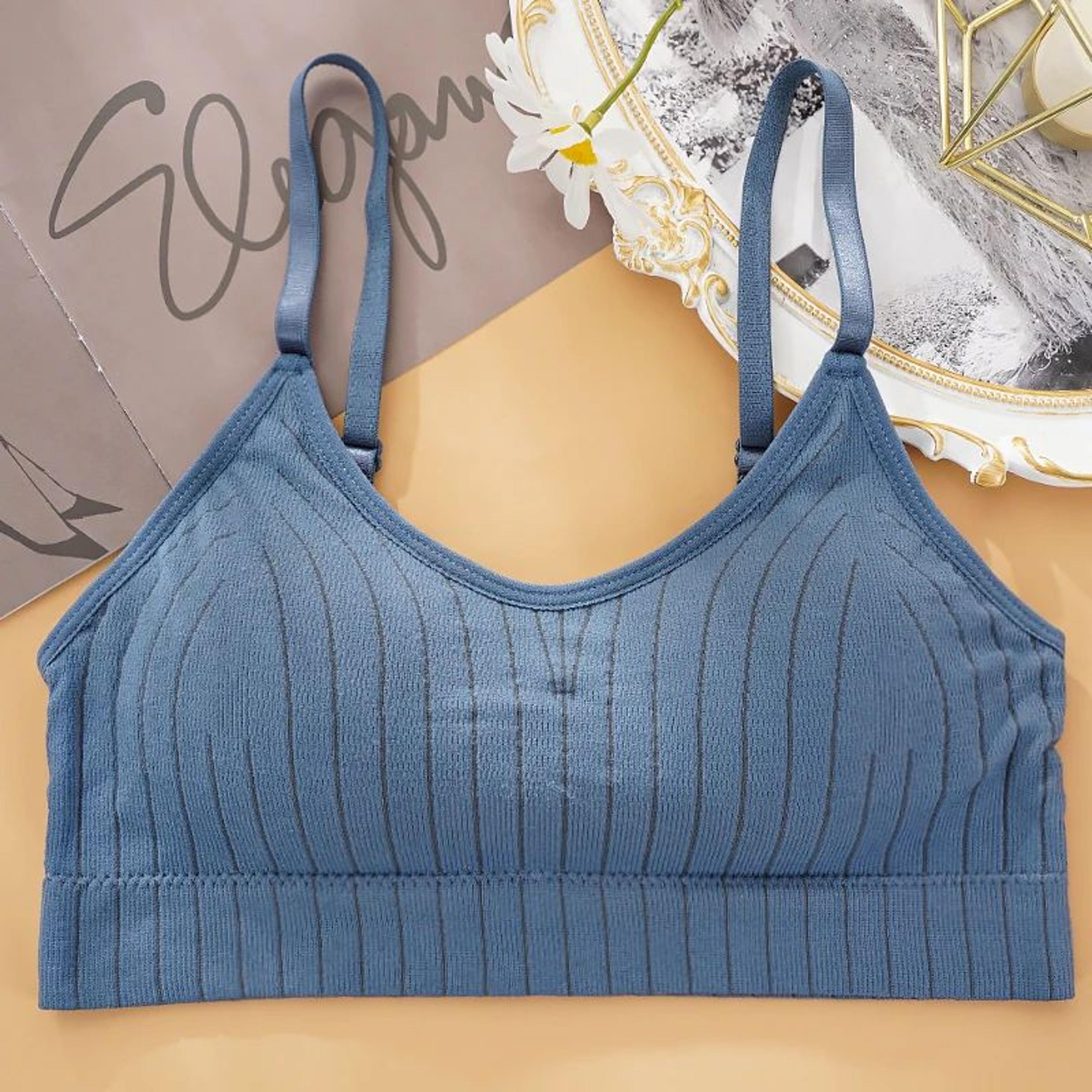 Seamless Wireless Padded Bralette Crop Top 14