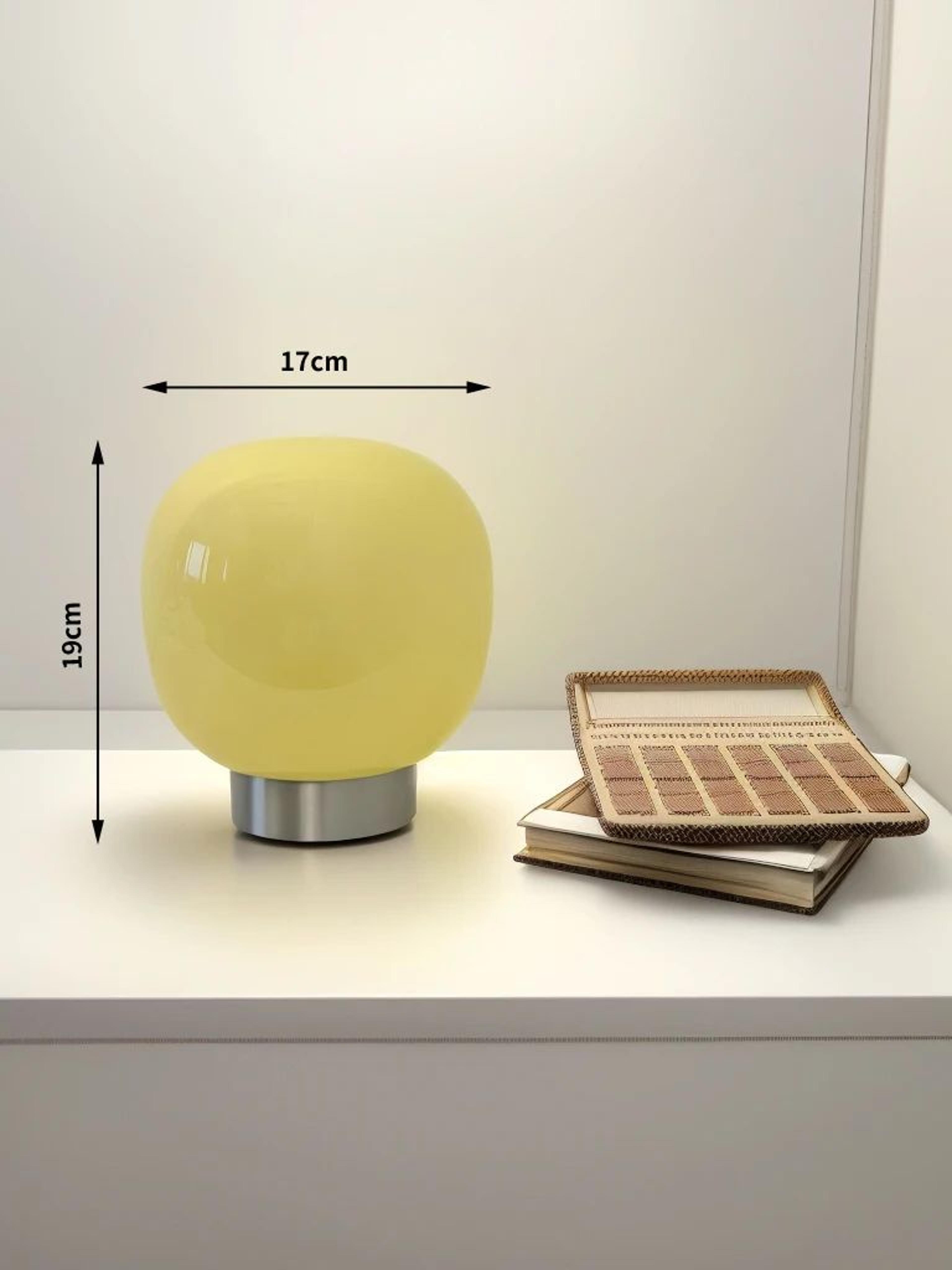 Macaron Glass Table Lamp With Trichromatic Dimming 17