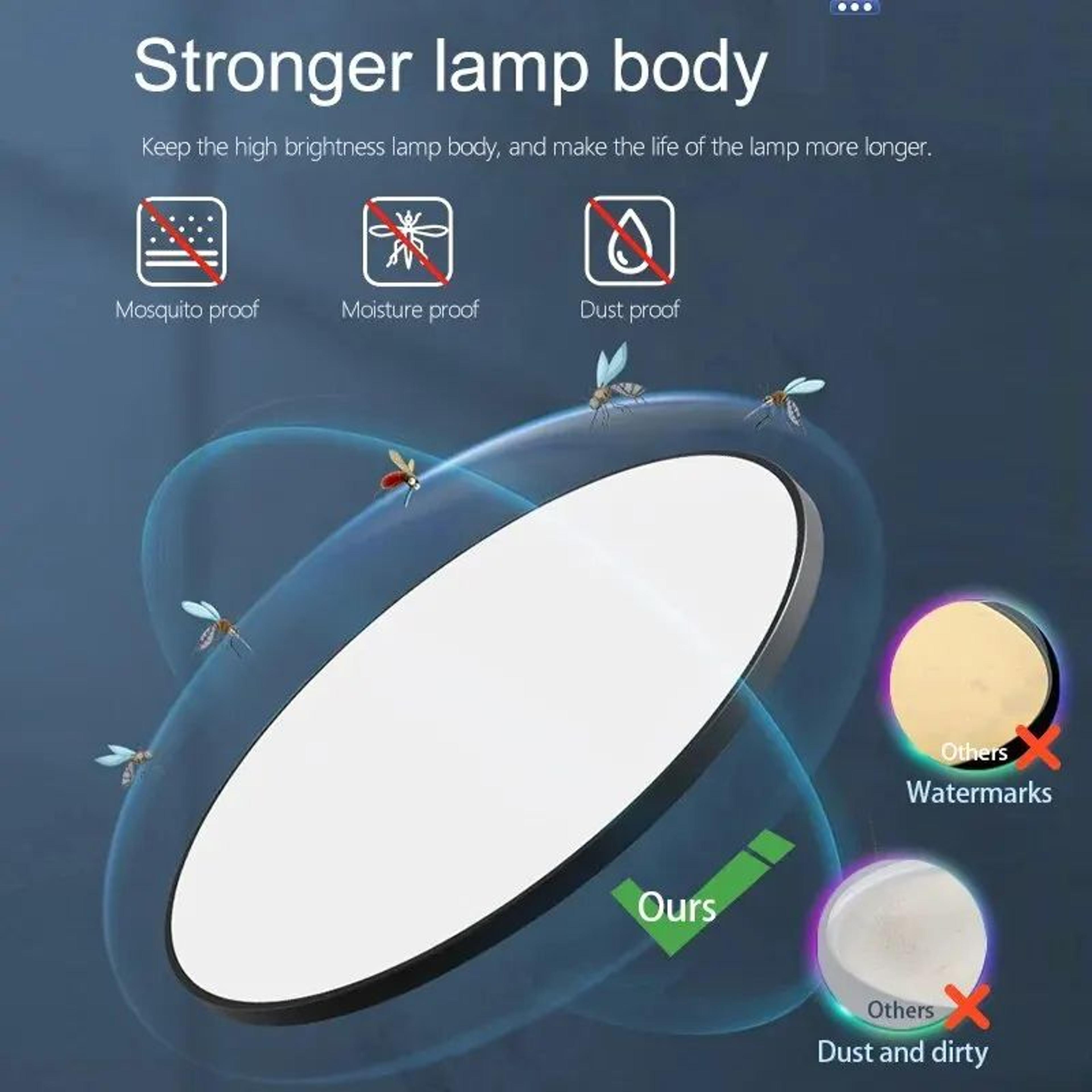 Smart LED Ceiling Lamp 36W50W With App Remote Control 1