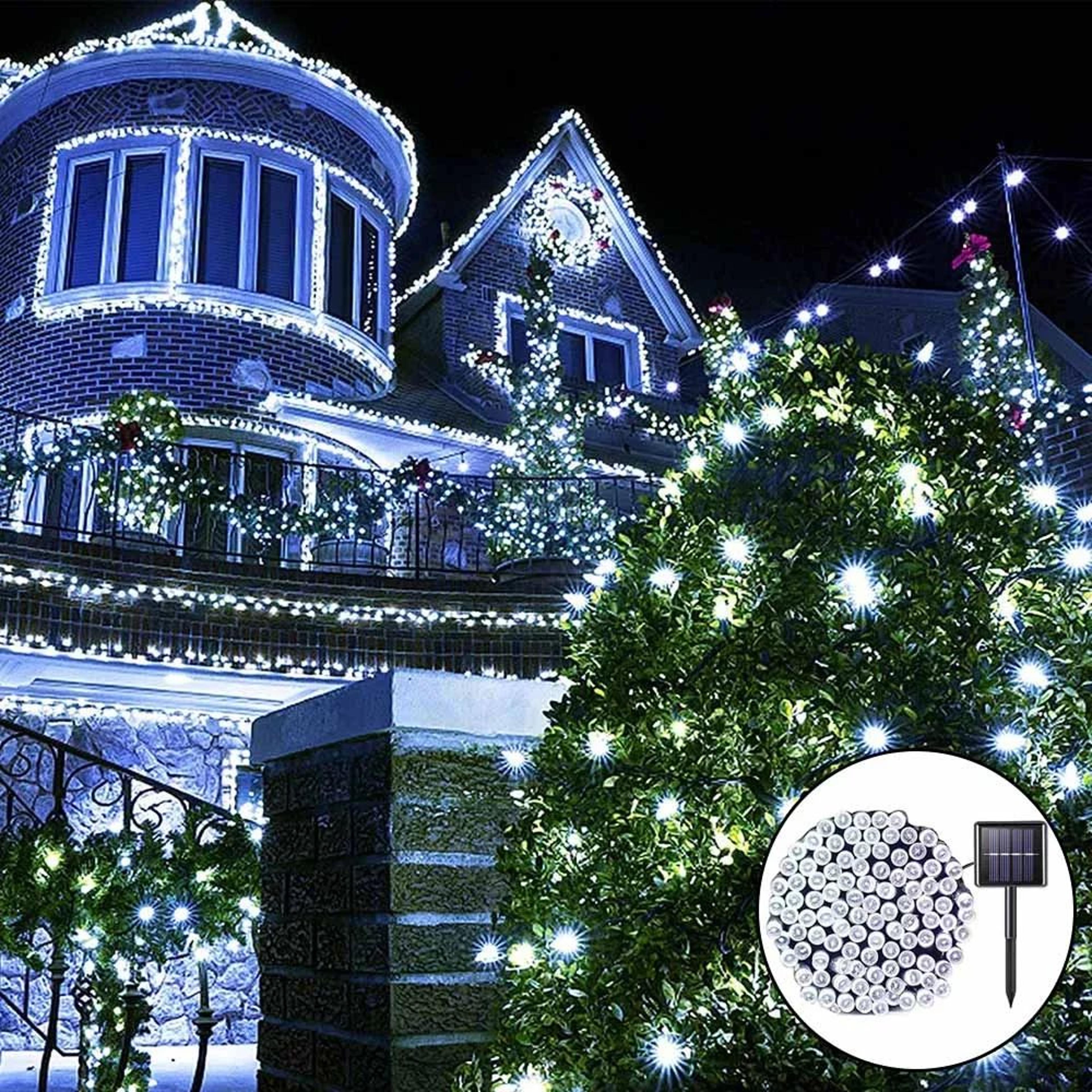 Outdoor Solar Waterproof Fairy String Lights 11