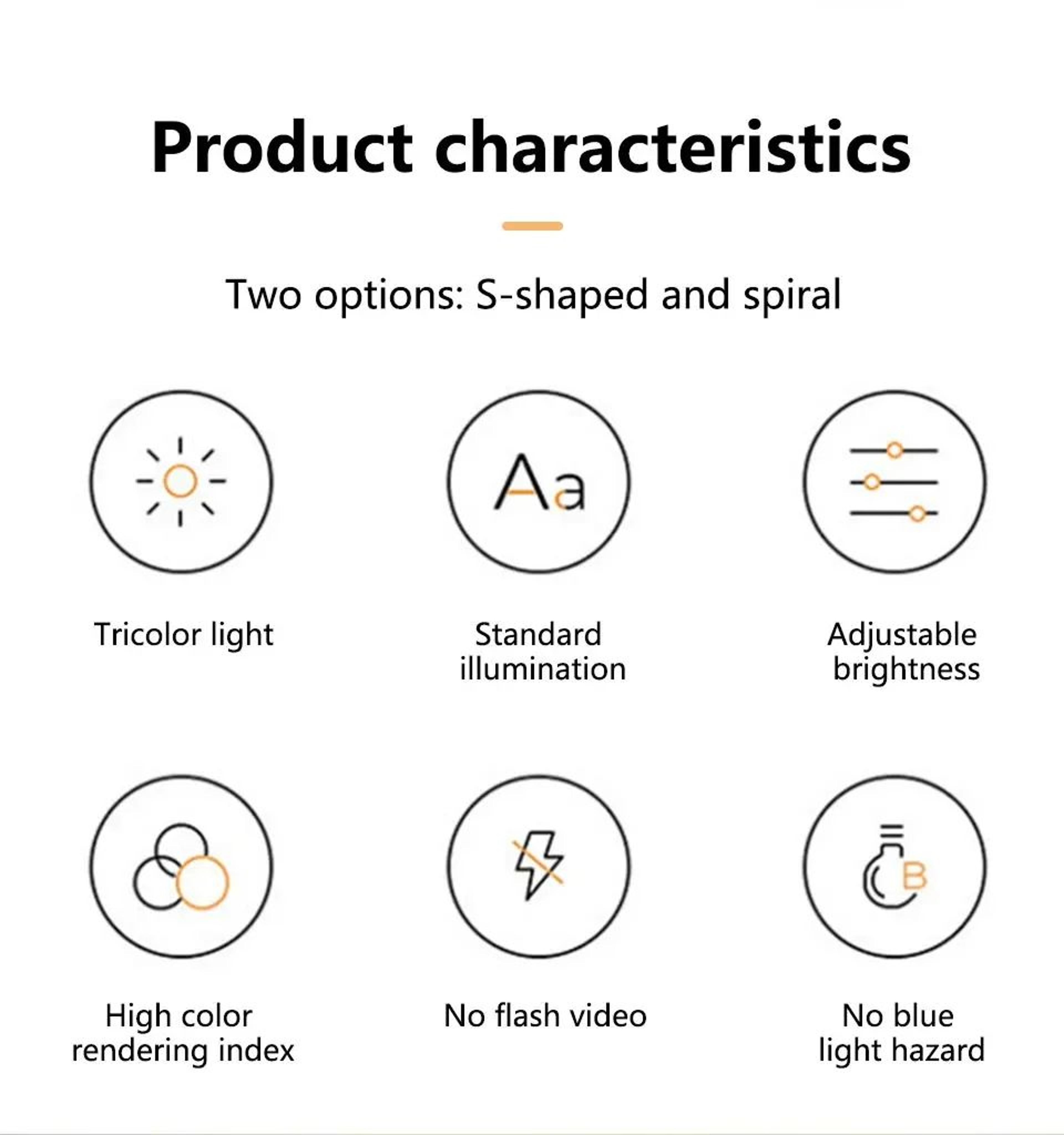 Modern Spiral LED Dimmable Night Lamp 7