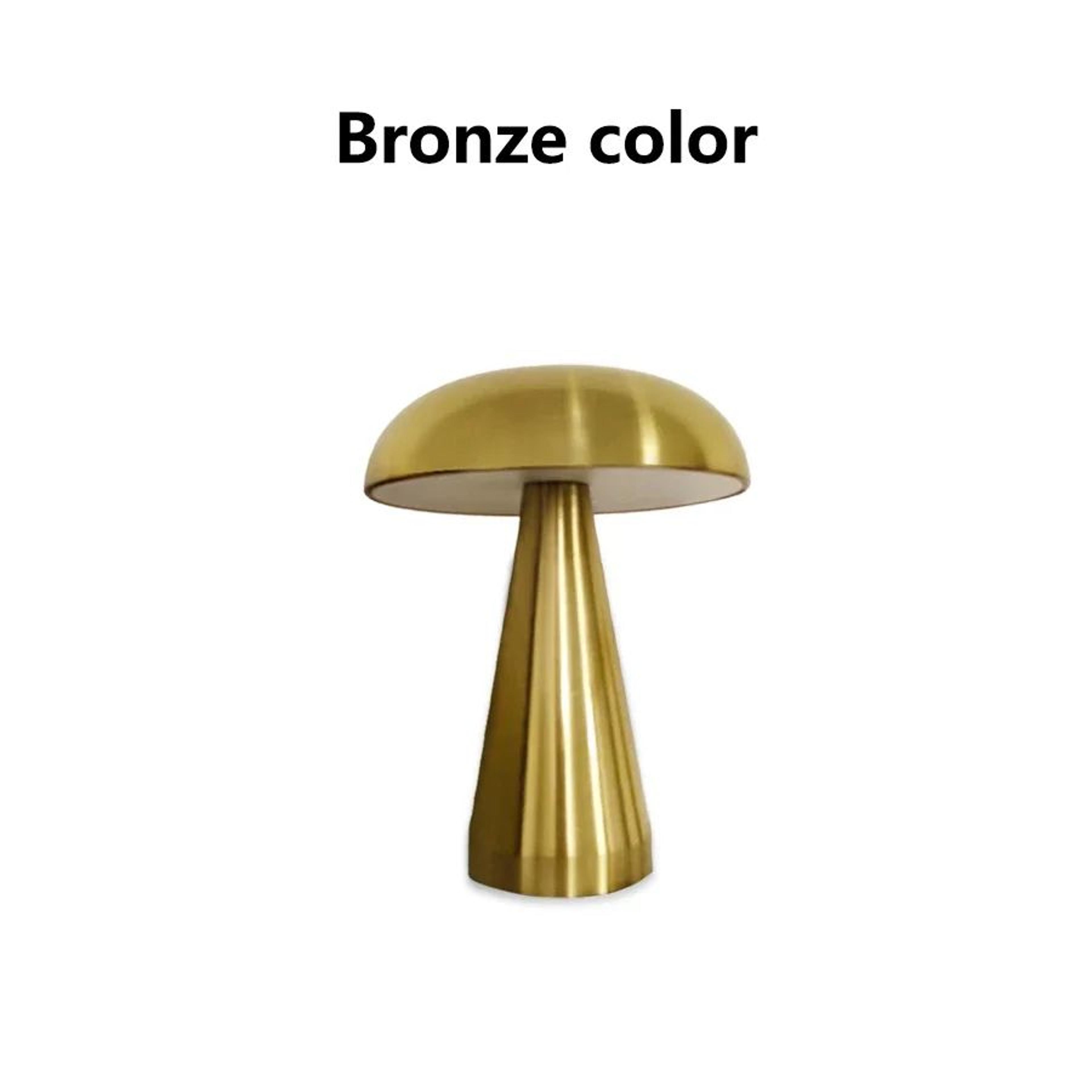 Rechargeable LED Mushroom Night Light Lamp 15