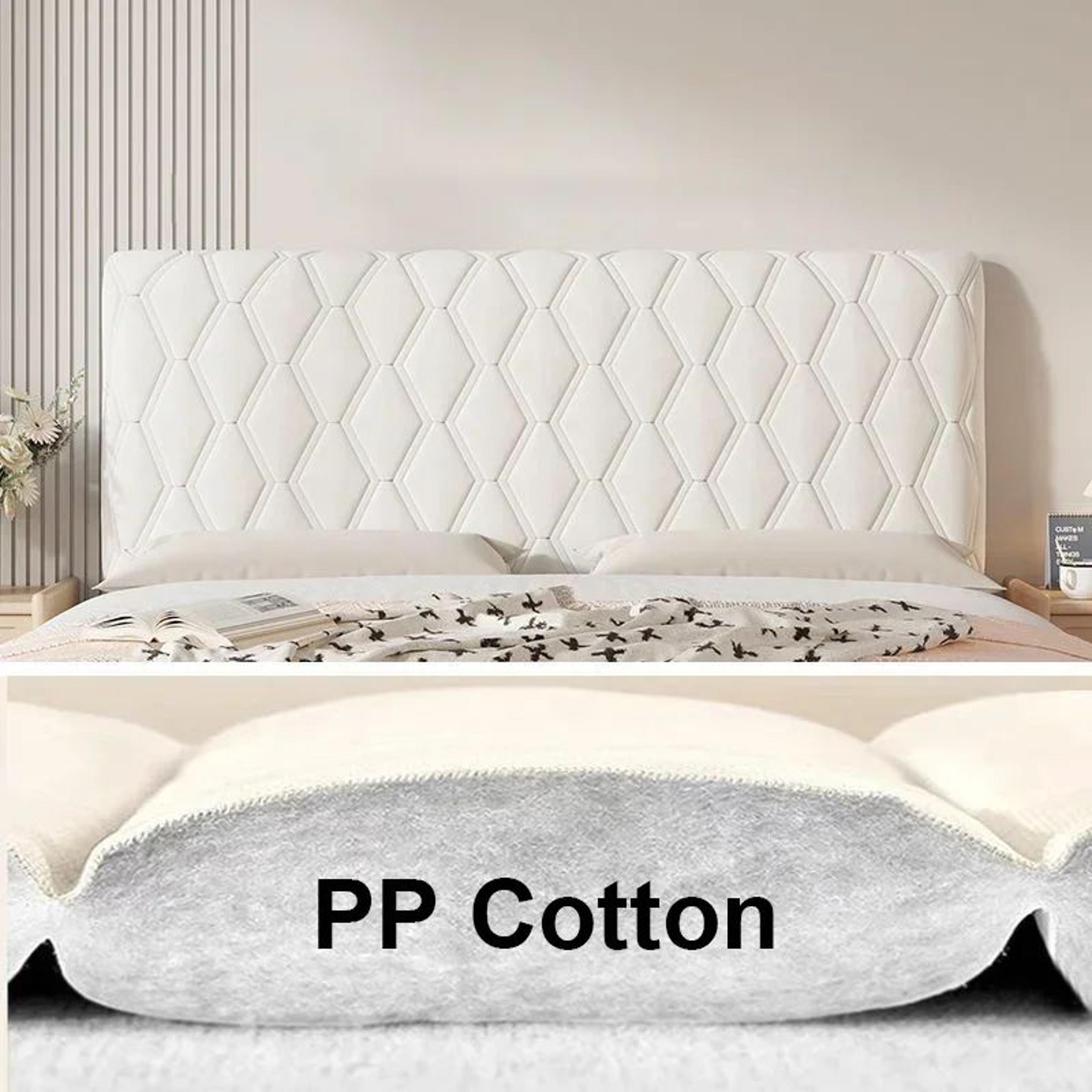 thickened soft headboard protective cover