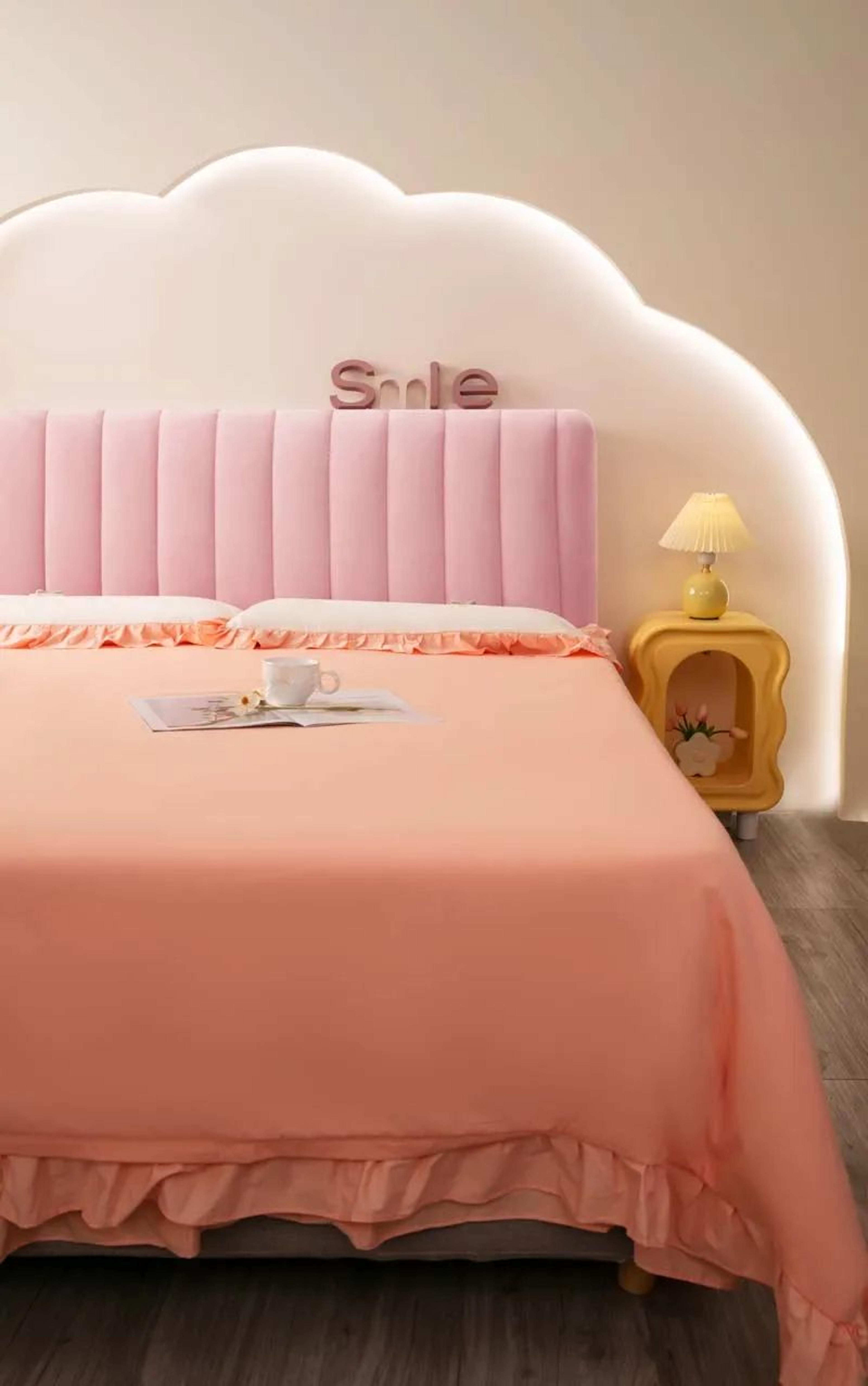 Luxury Velvet Quilted Headboard Cover 8