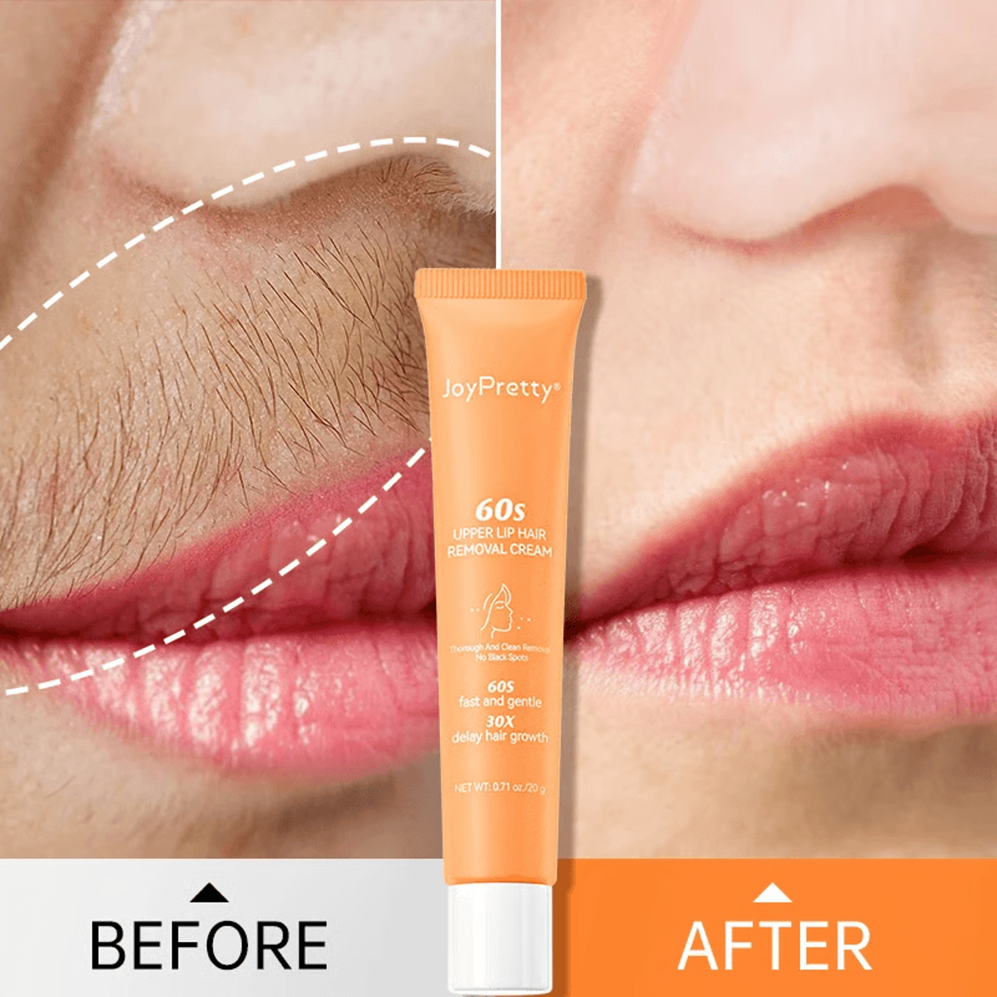 Fast Hair Removal Cream For Women Painless  Whitening Skin Hydrating Formula 5