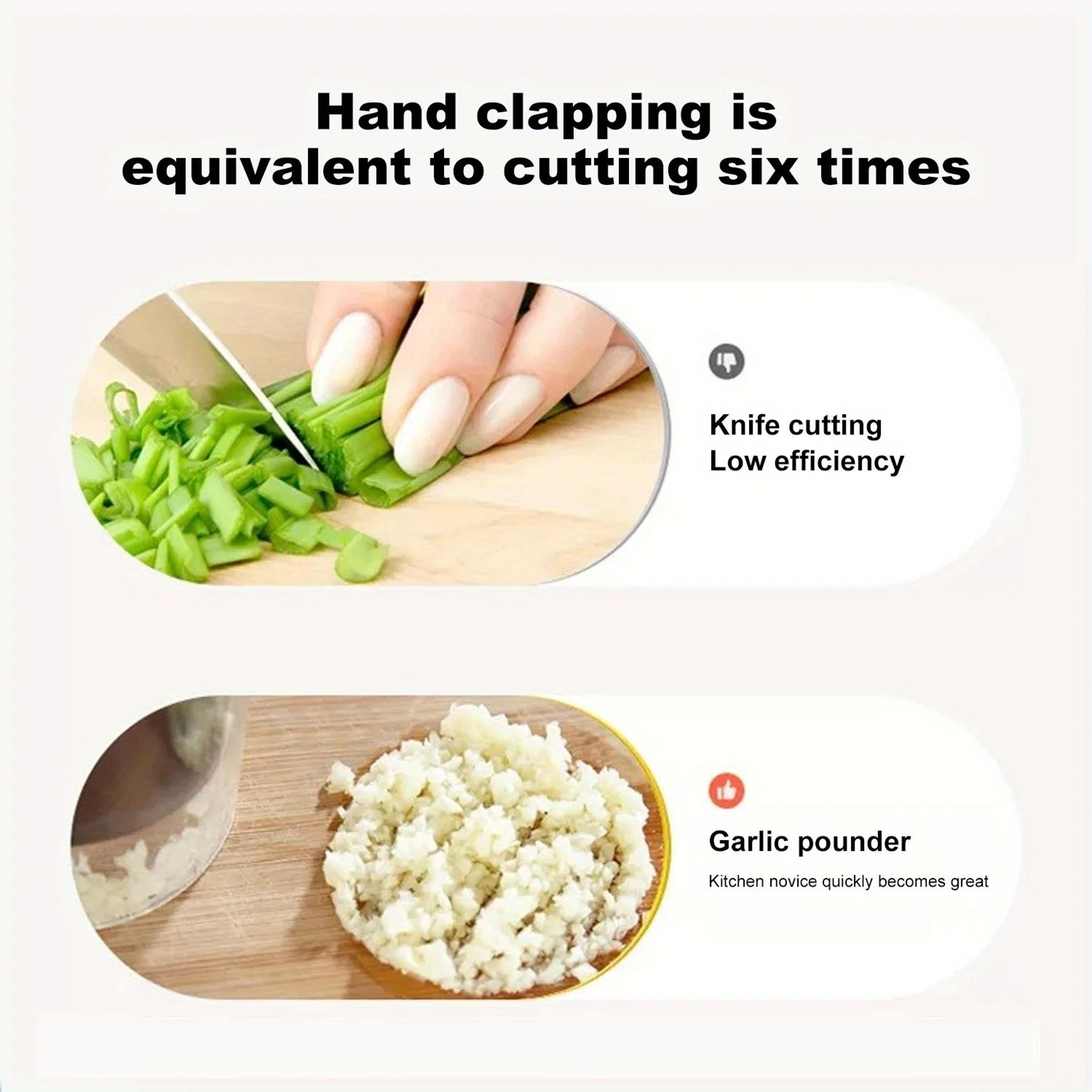 Manual Garlic Press And Crusher Kitchen Tool 7