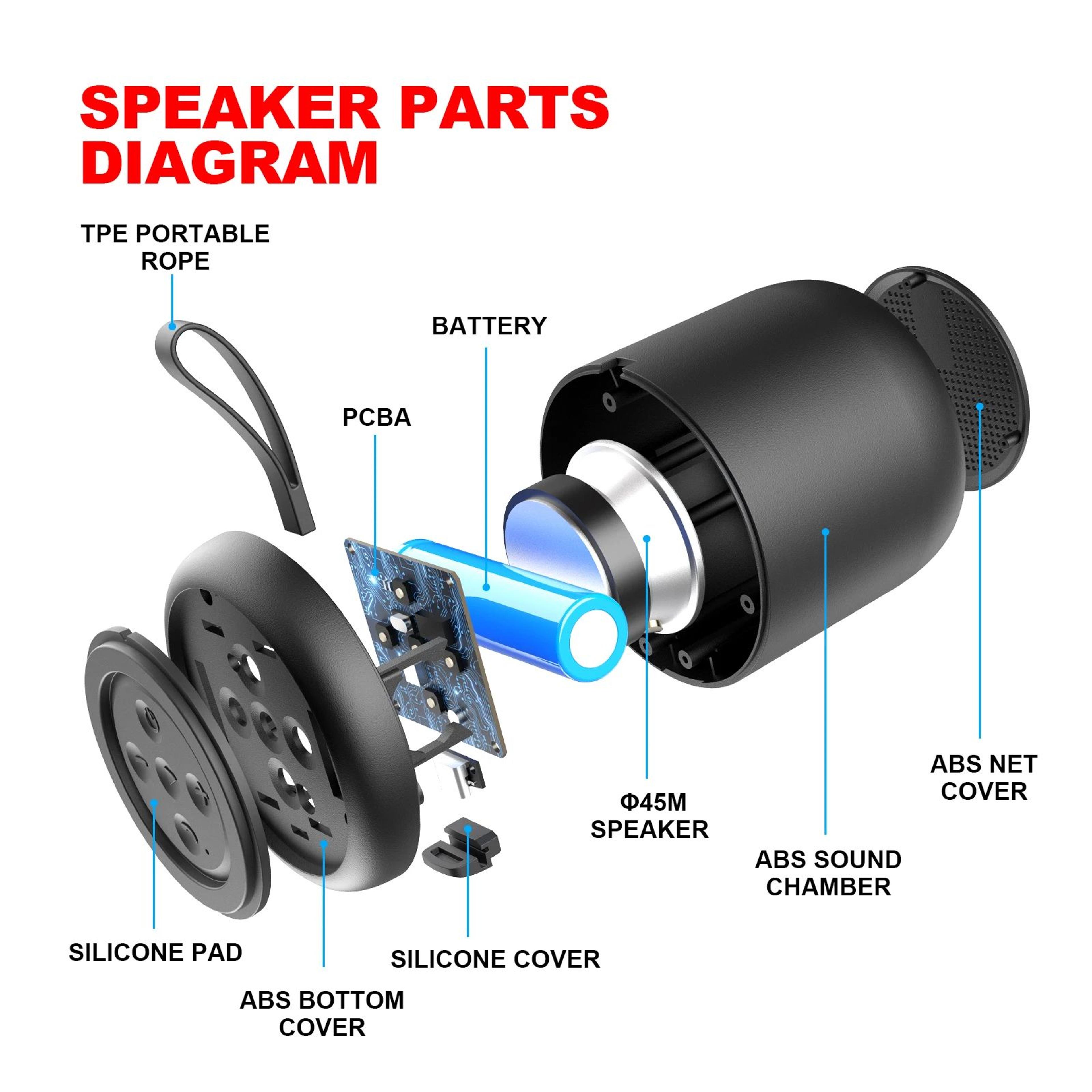 Wireless Bluetooth Outdoor Portable Speaker 2
