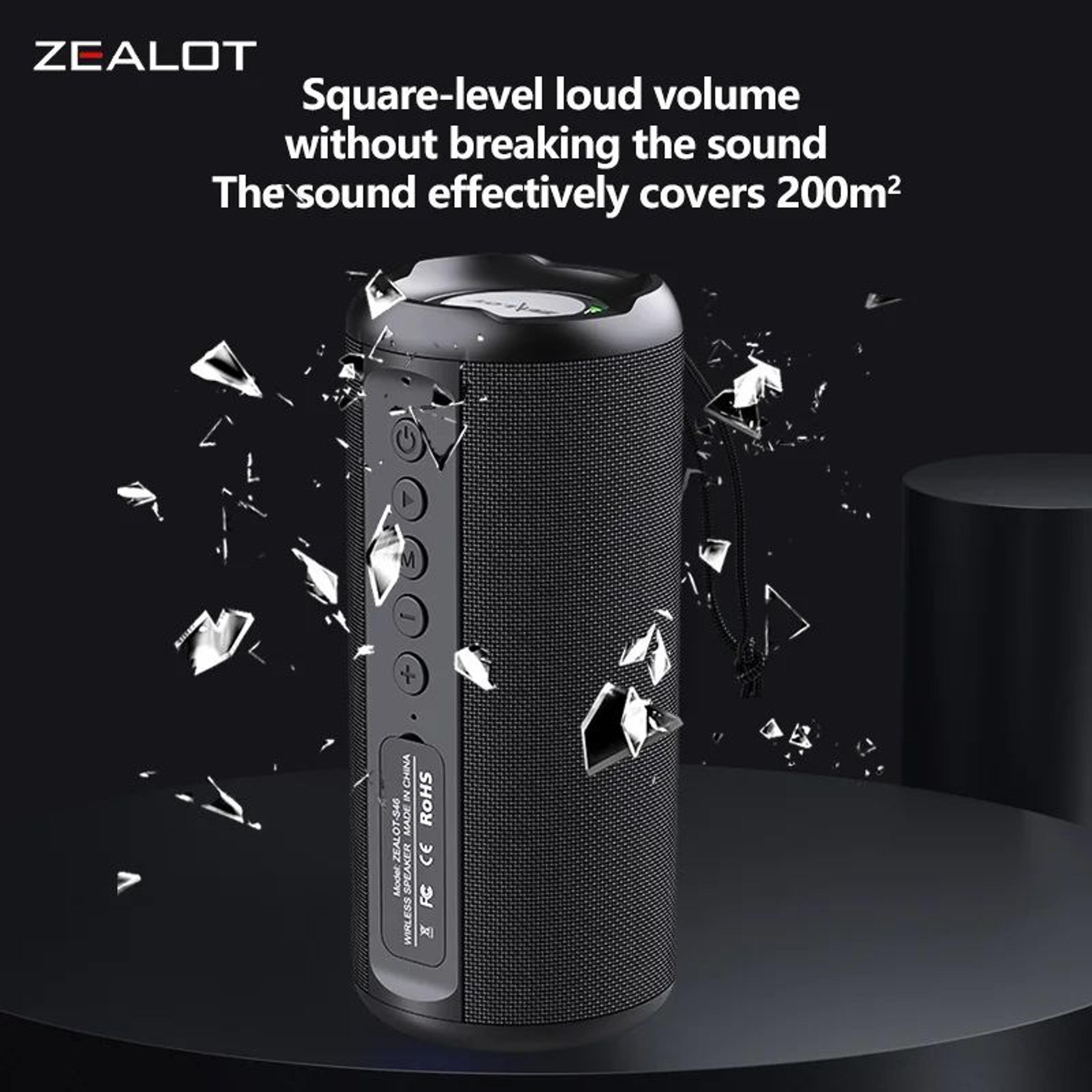 ZEALOT S46 10W Wireless Bluetooth Speaker 12