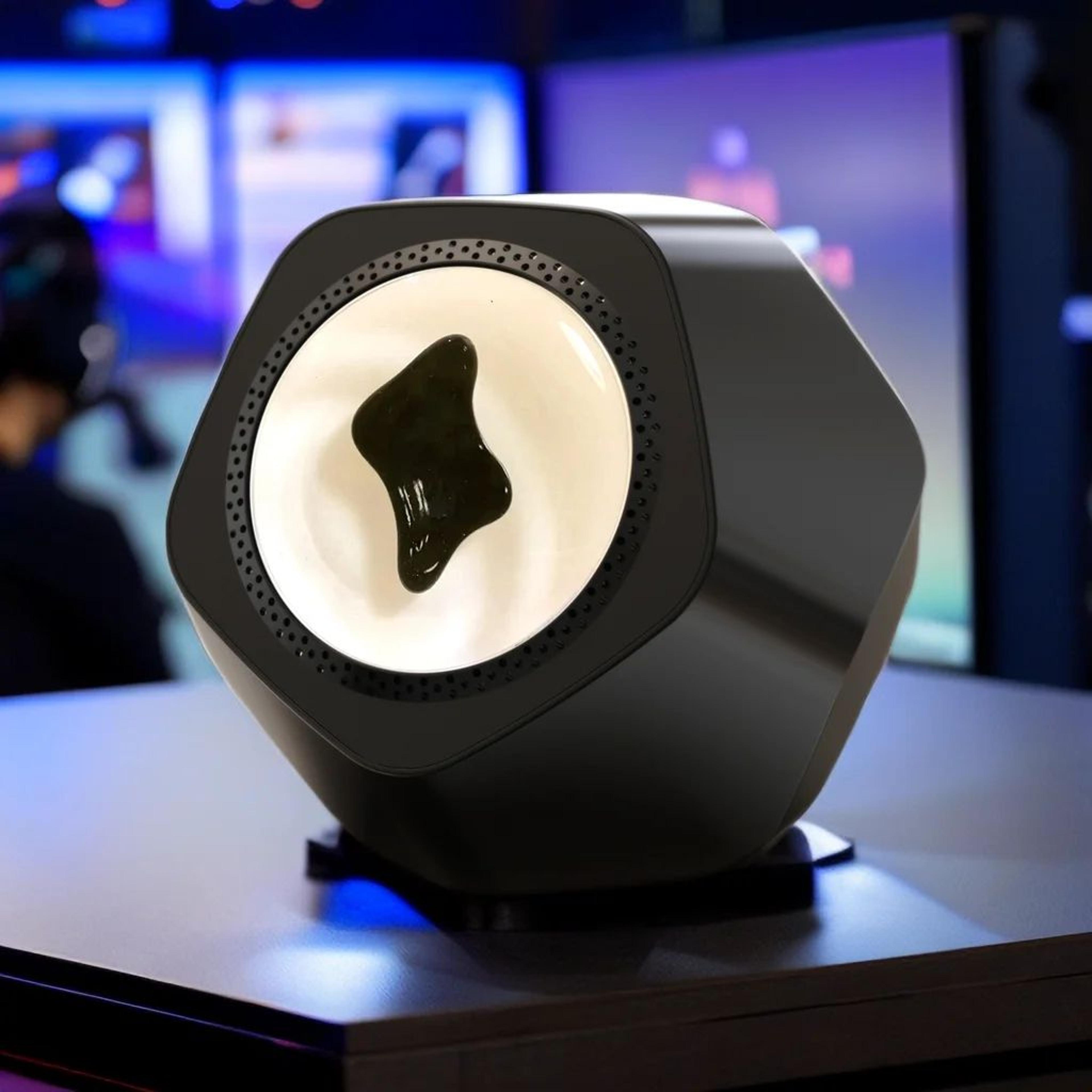 Magnetic Fluid Desktop Bluetooth Speaker  Rhythm Lamp 0