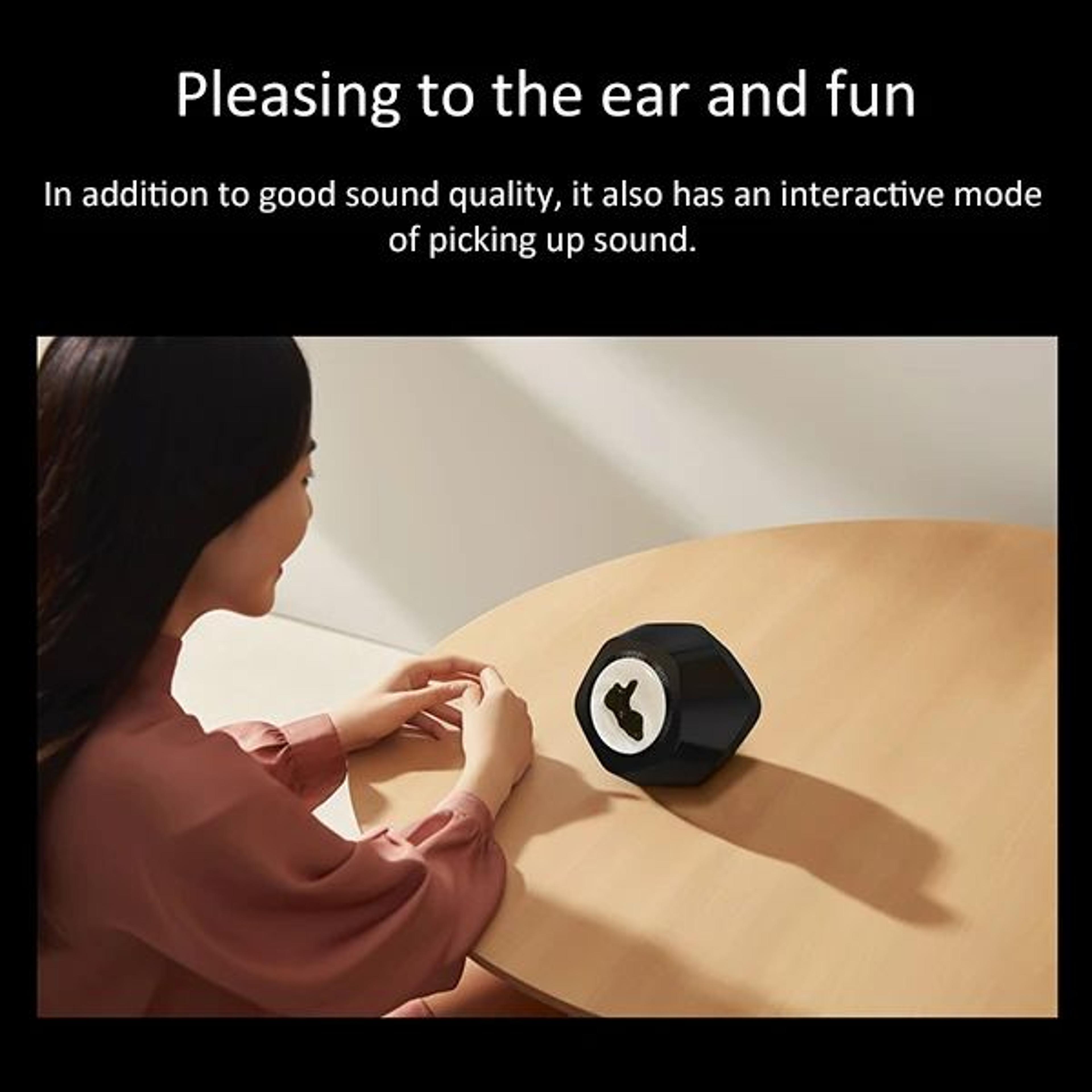 Magnetic Fluid Desktop Bluetooth Speaker  Rhythm Lamp 8