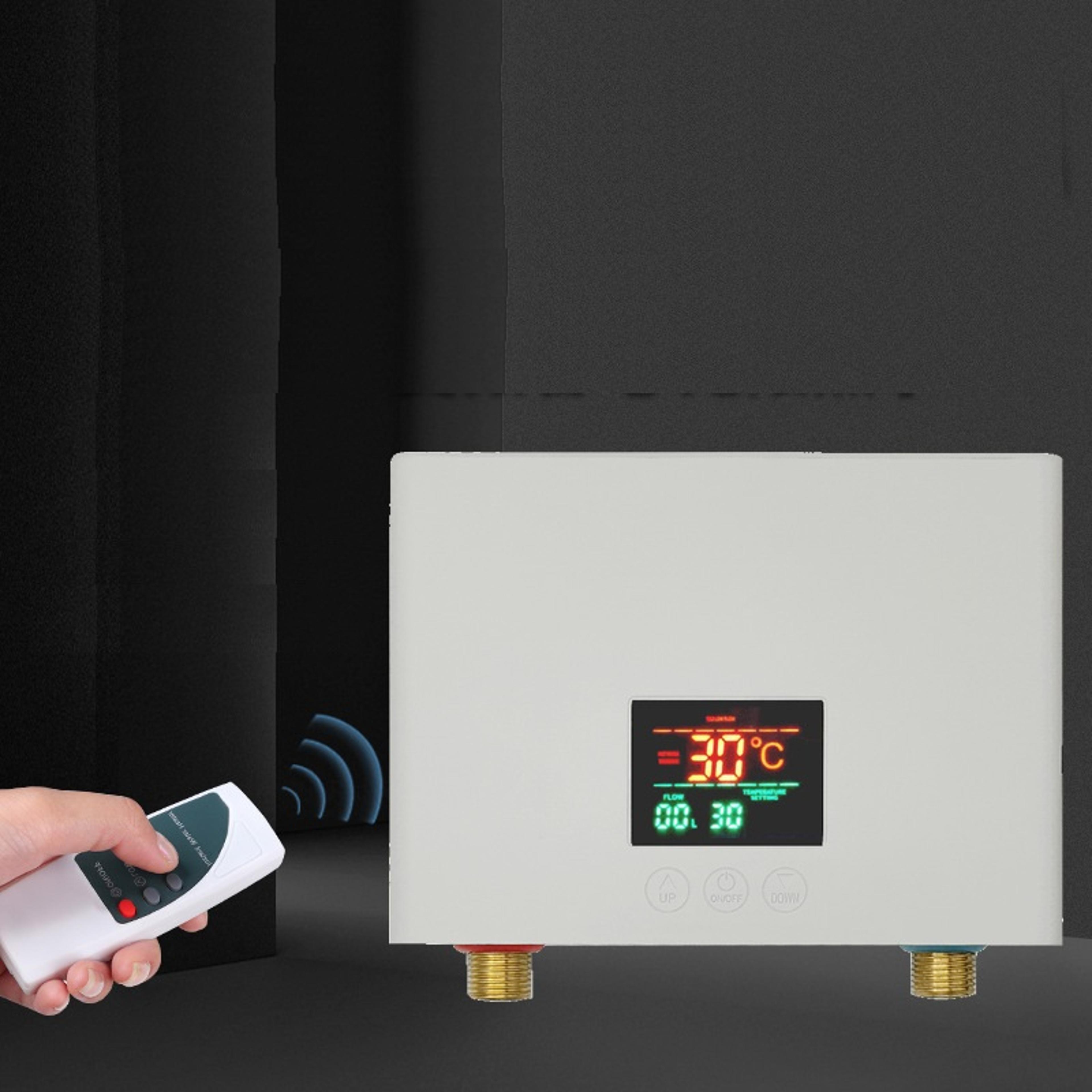 Instant Electric Water Heater  WallMounted Fast Heating Shower  Kitchen Hot Water System 2