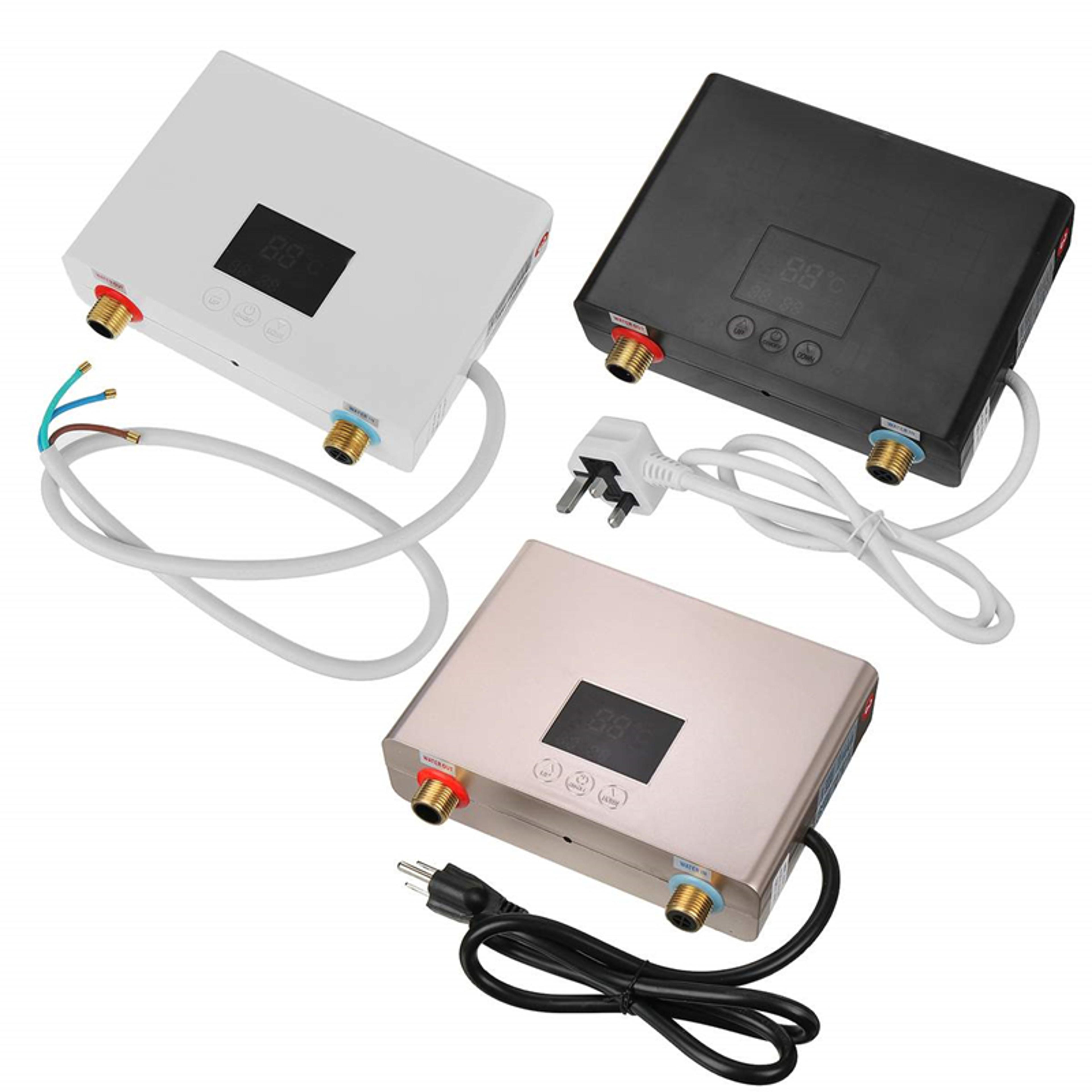 Instant Electric Water Heater  WallMounted Fast Heating Shower  Kitchen Hot Water System 4