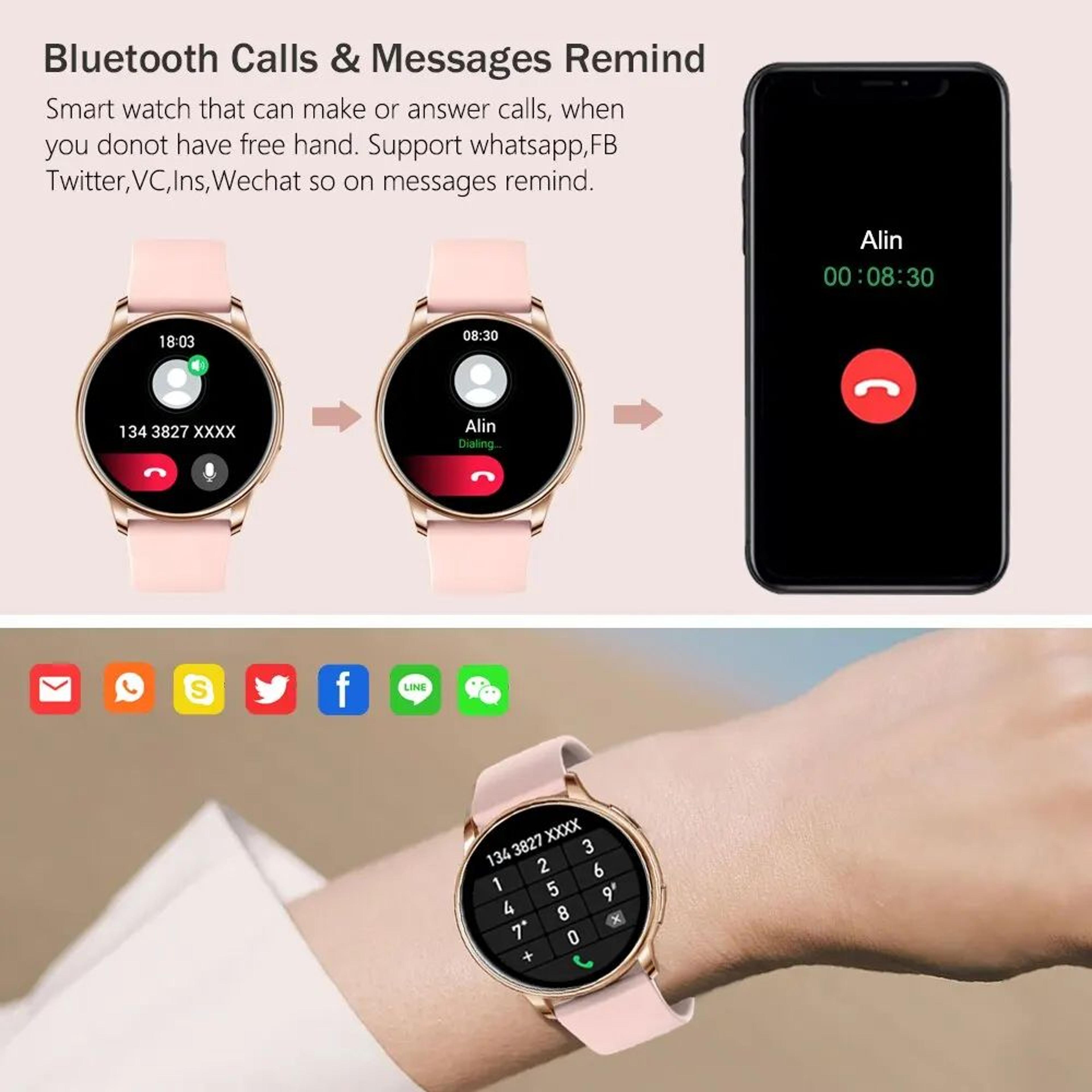 MEVADEN Y22 Bluetooth Calling Fitness Smartwatch 2