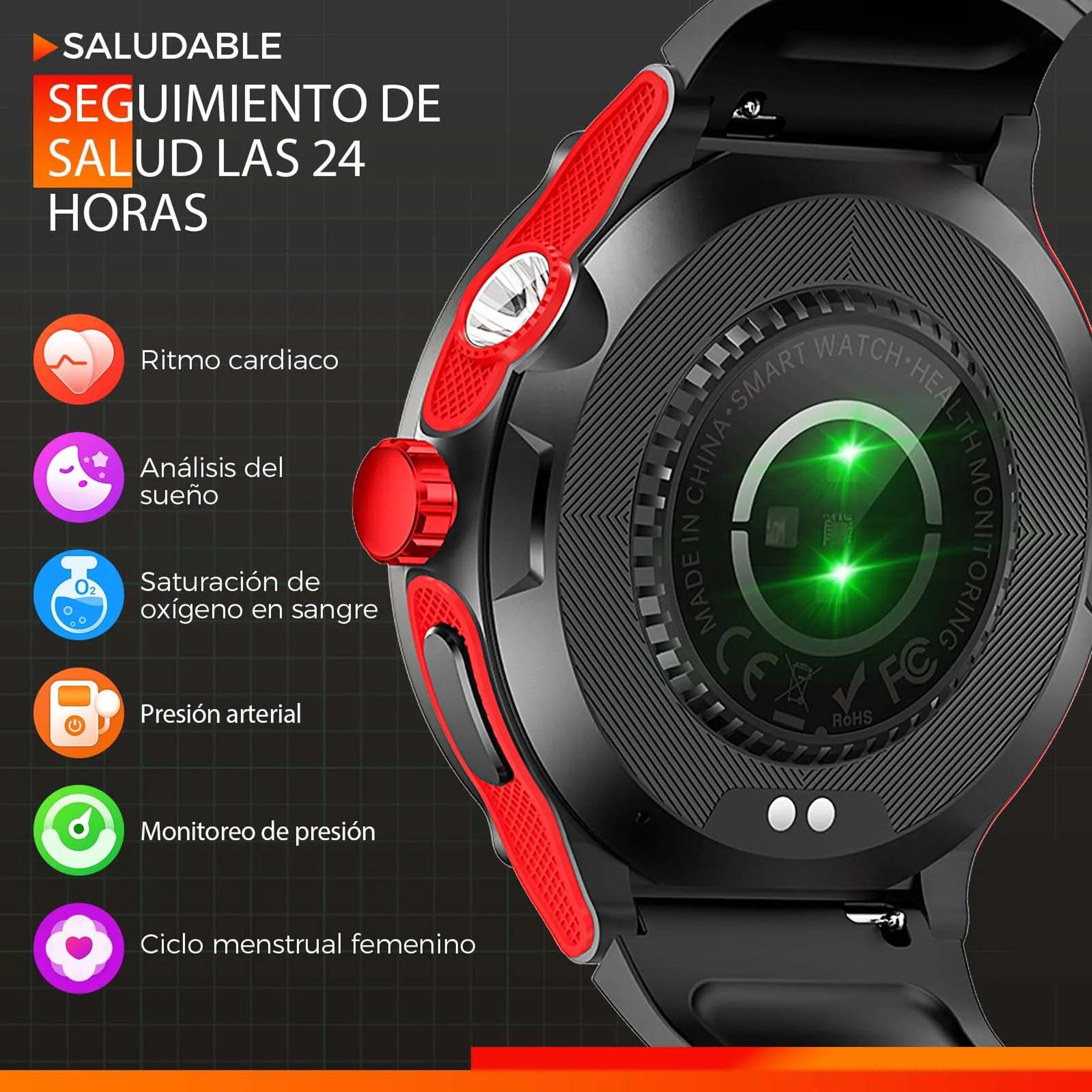EIGIIS KT76 Rugged Smartwatch With Compass And Flashlight 2