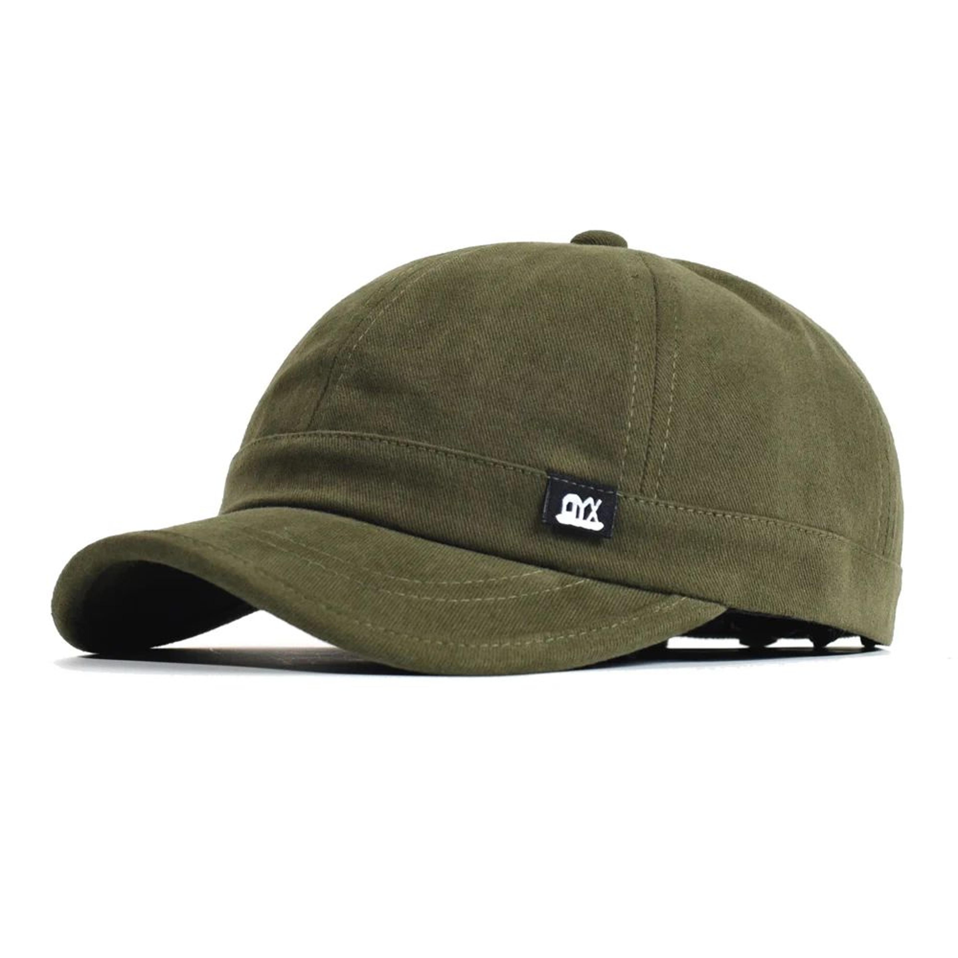 Vintage Short Brim Cotton Baseball Cap 4
