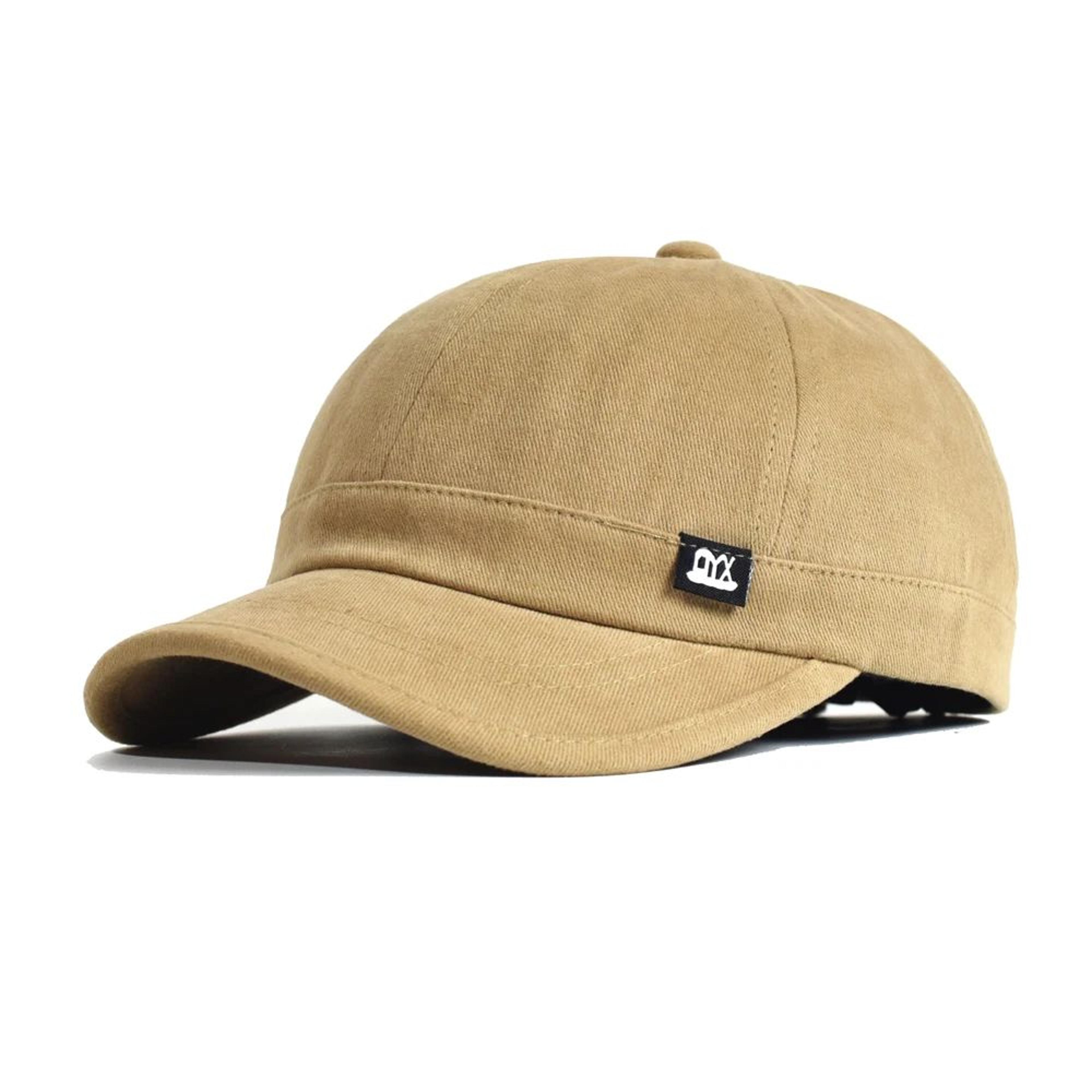 Vintage Short Brim Cotton Baseball Cap 8