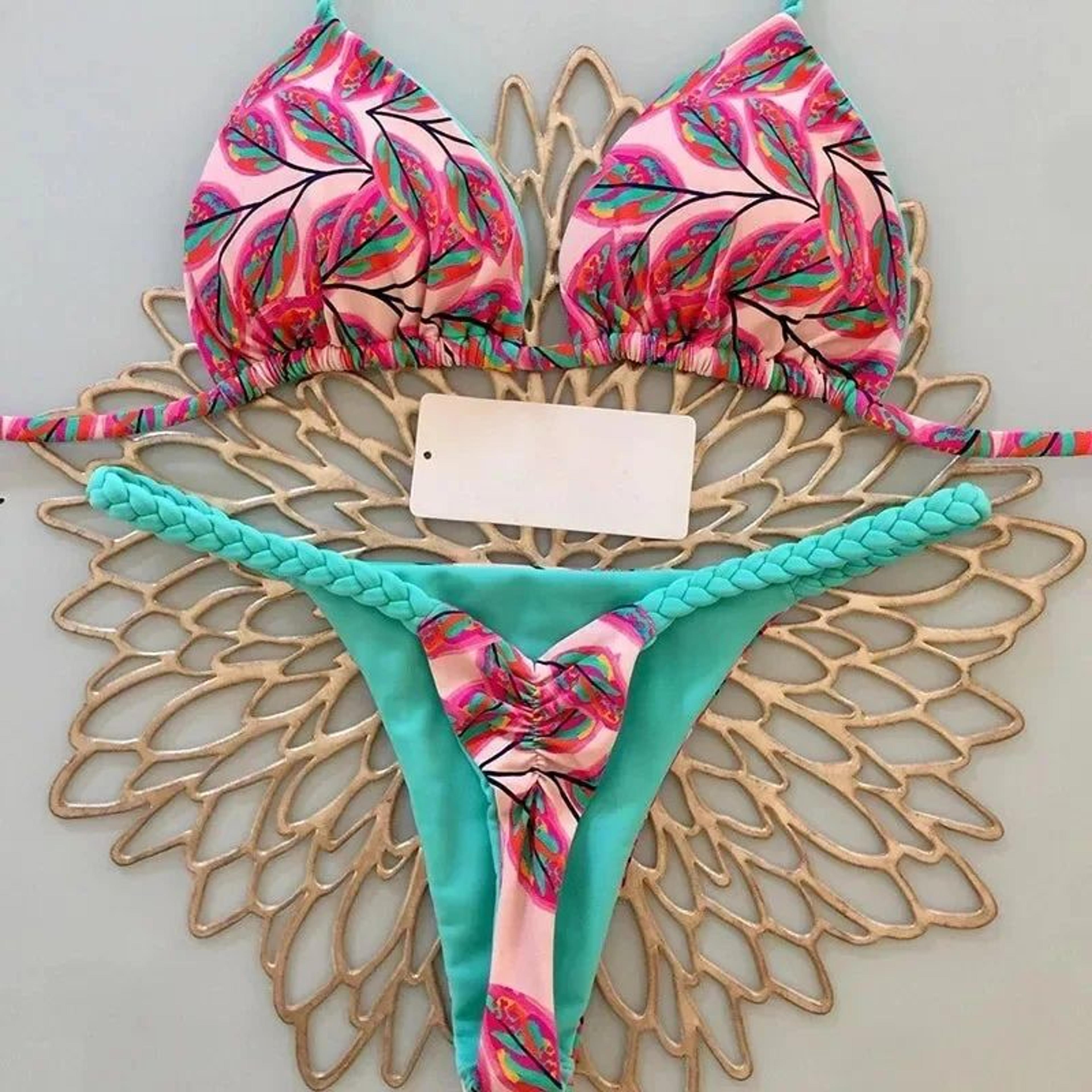 Sexy Women Two Piece Bikini Beach Swimsuit 3