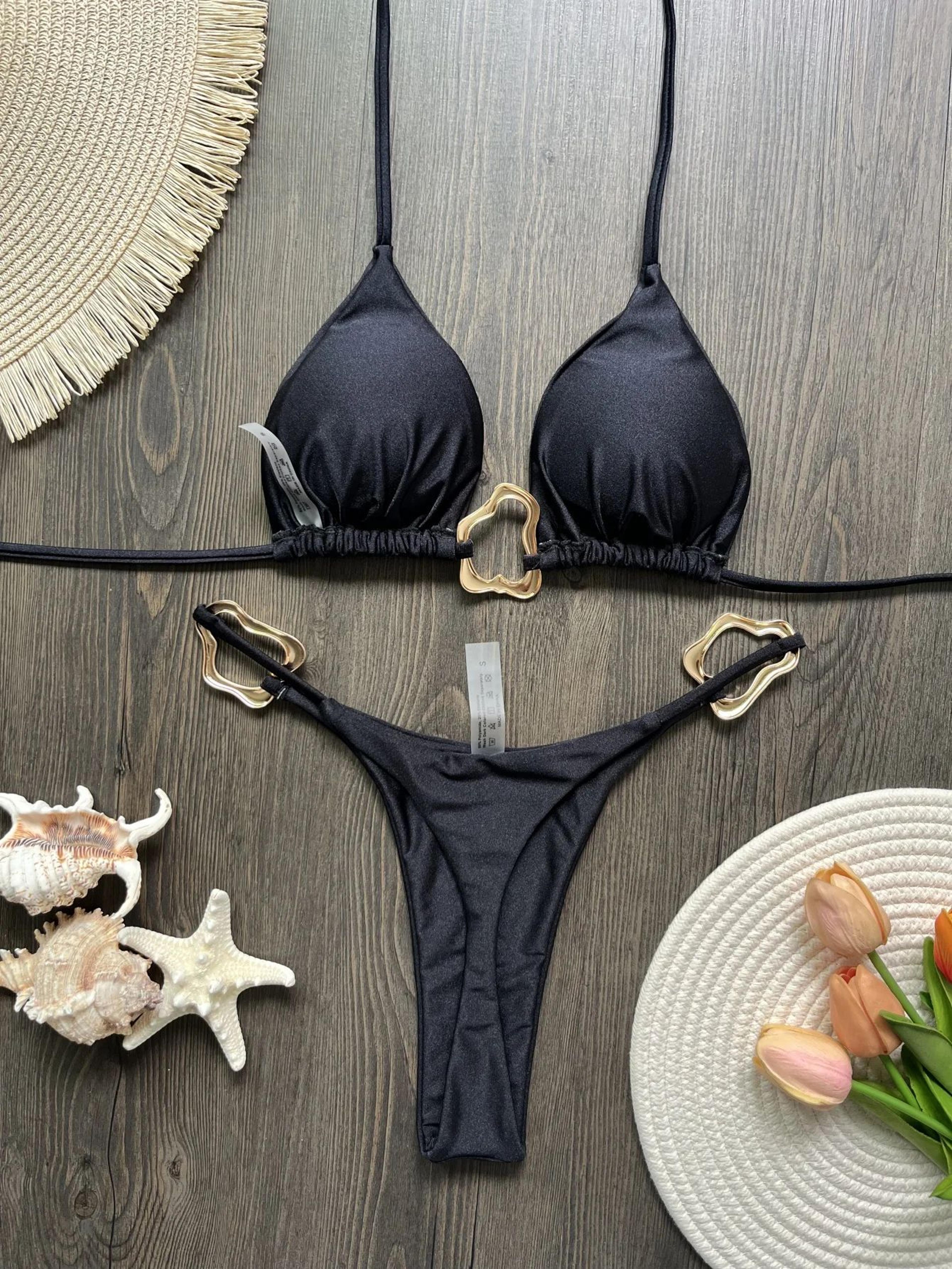 Sexy Micro Push Up Brazilian Bikini Set 2