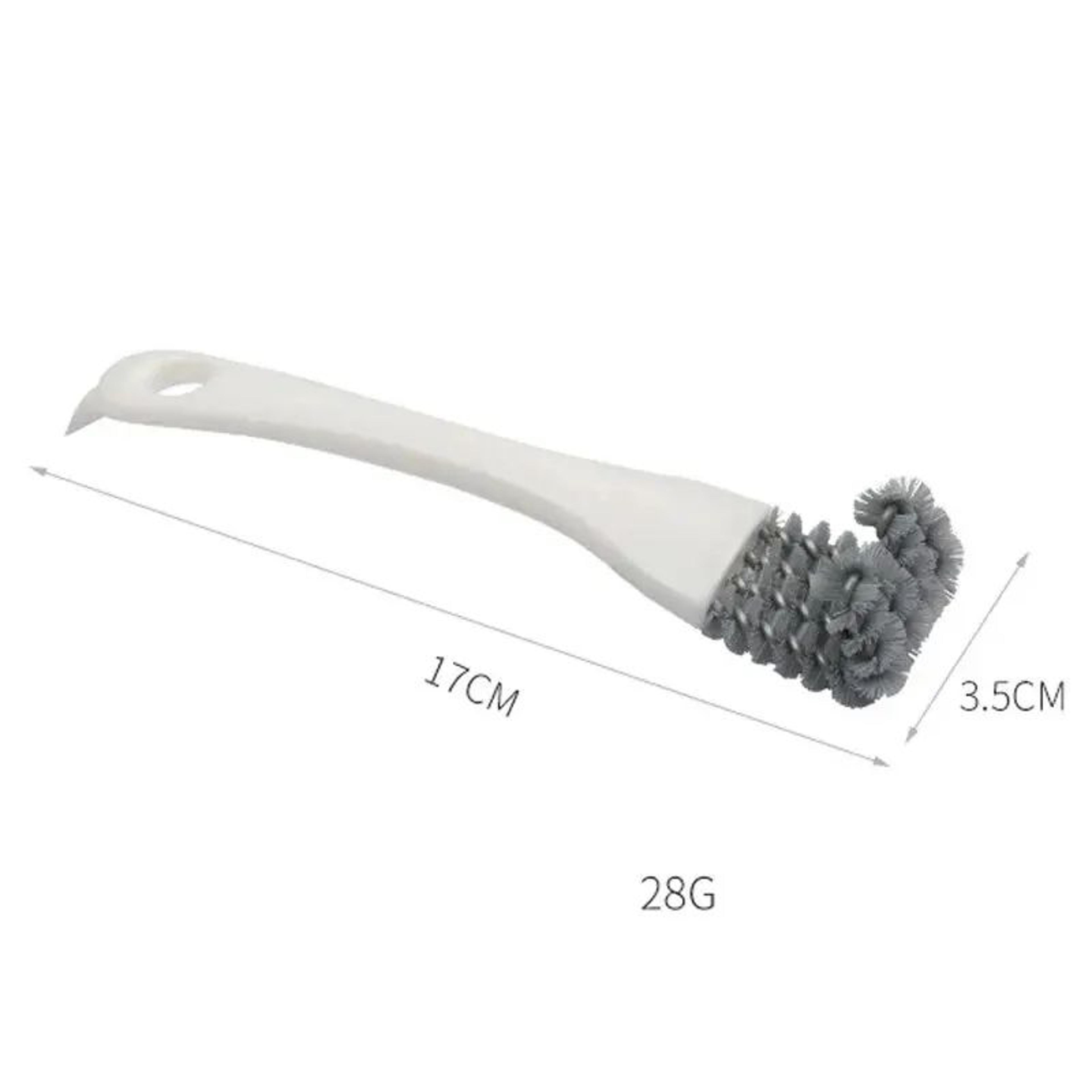 V Shape BBQ Grill Cleaning Brush With Scraper 5
