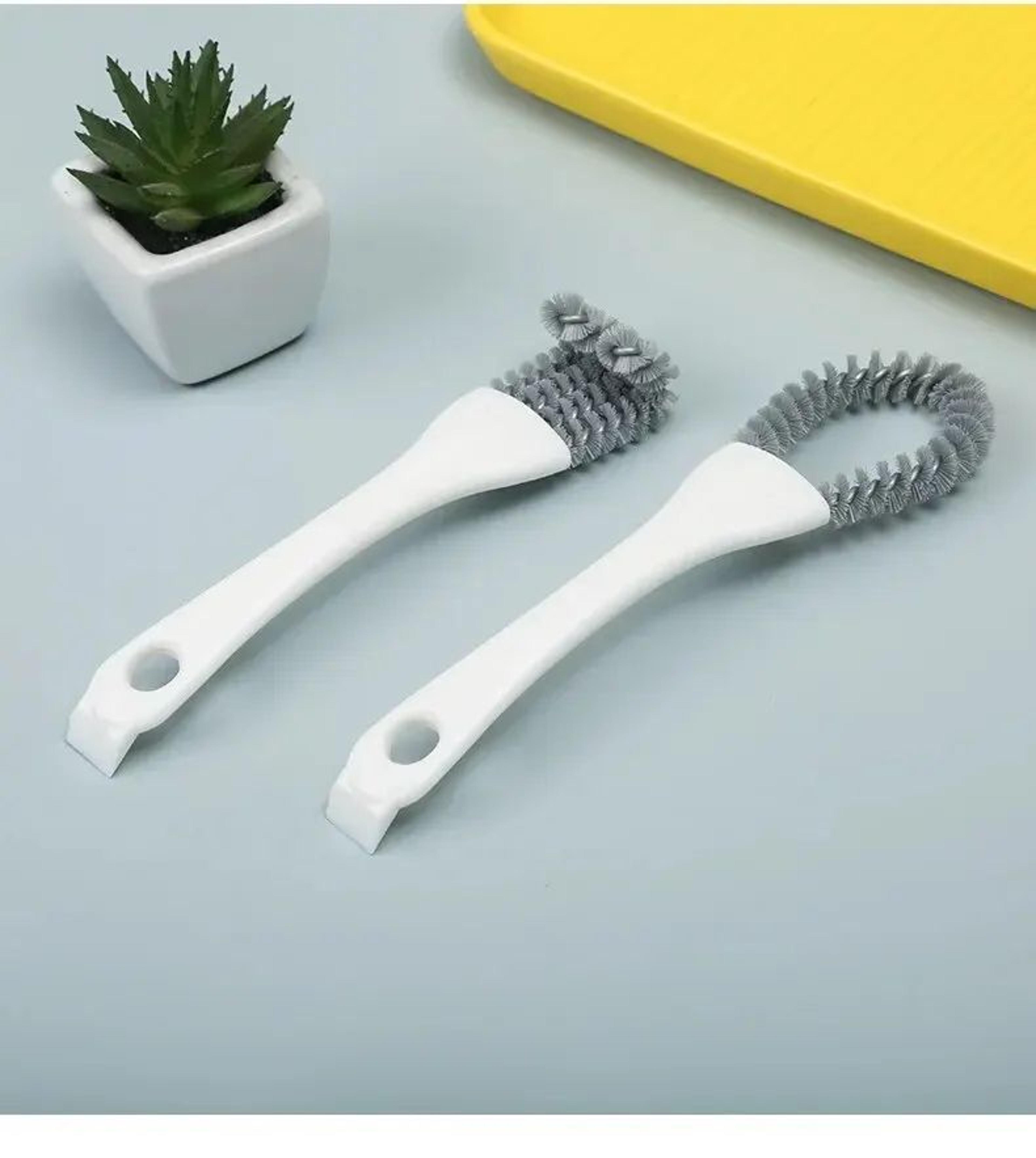 V Shape BBQ Grill Cleaning Brush With Scraper 9