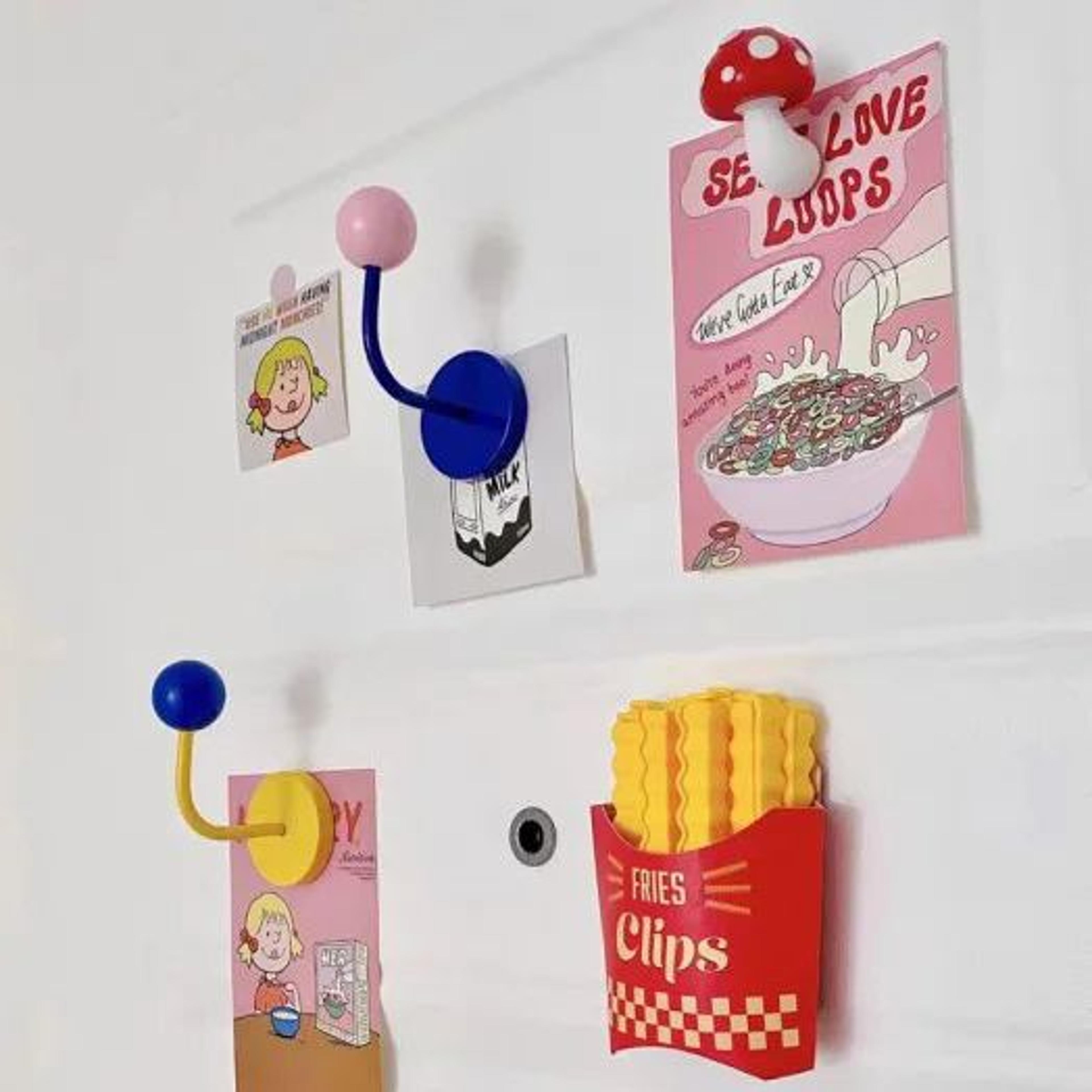 Strong Magnetic Hook Seamless Wall And Fridge Holder 9