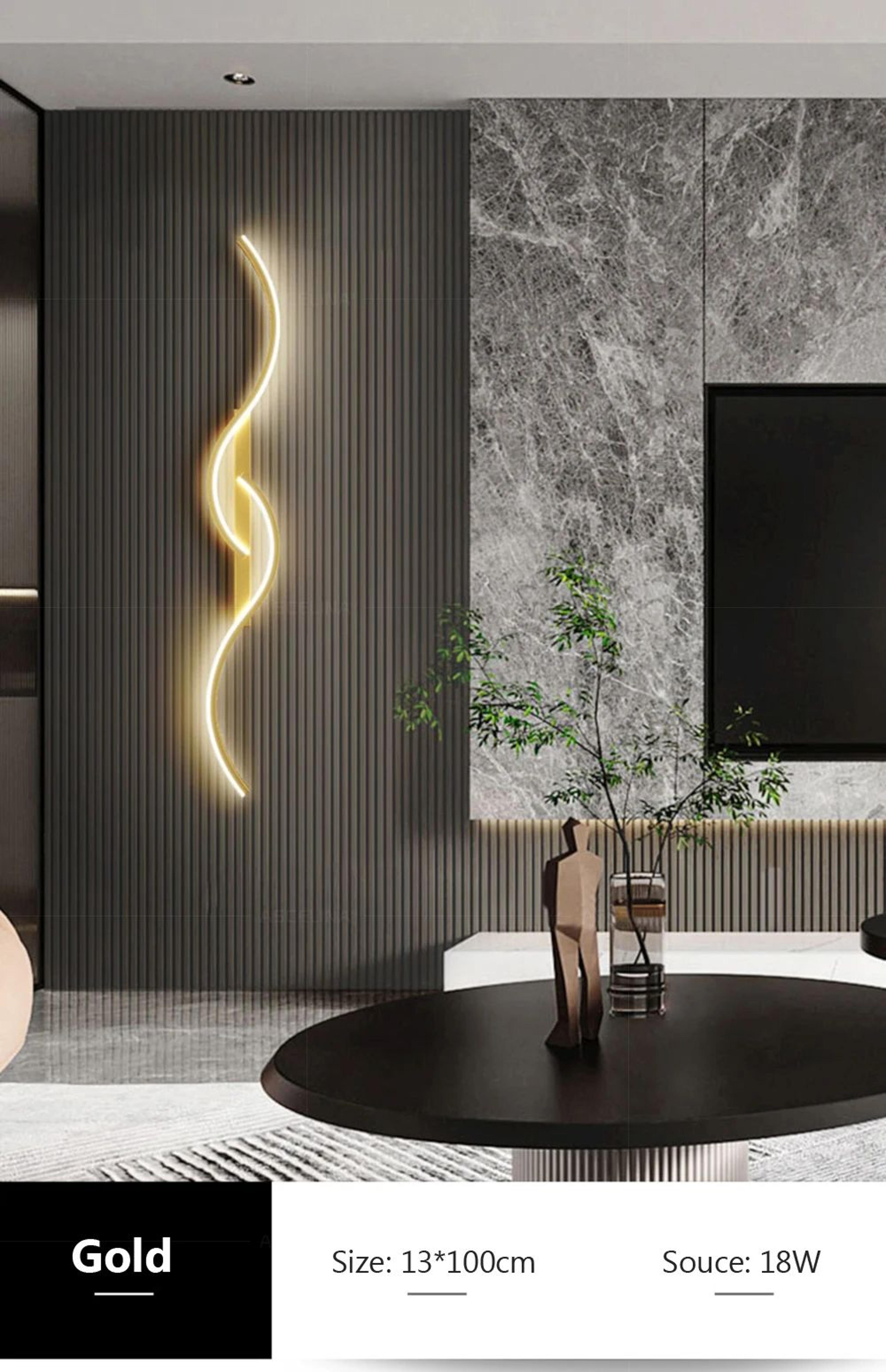 Smart LED Wall Lamp With Remote Control Adjustable Brightness 10